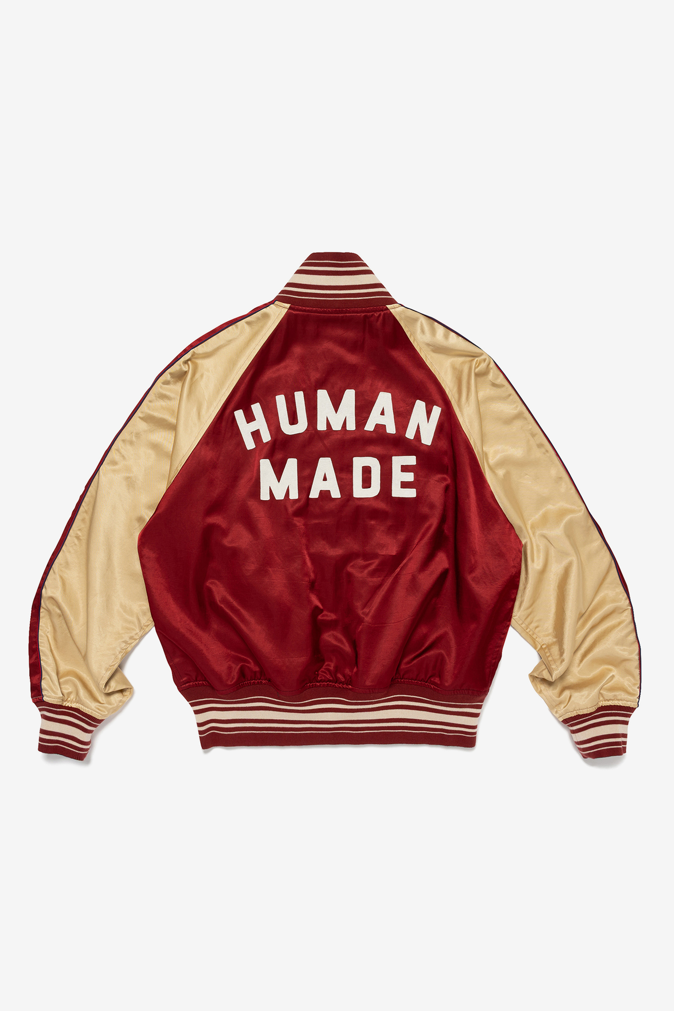 REVERSIBLE SATIN JACKET-HUMAN MADE-923000 | 웍스아웃
