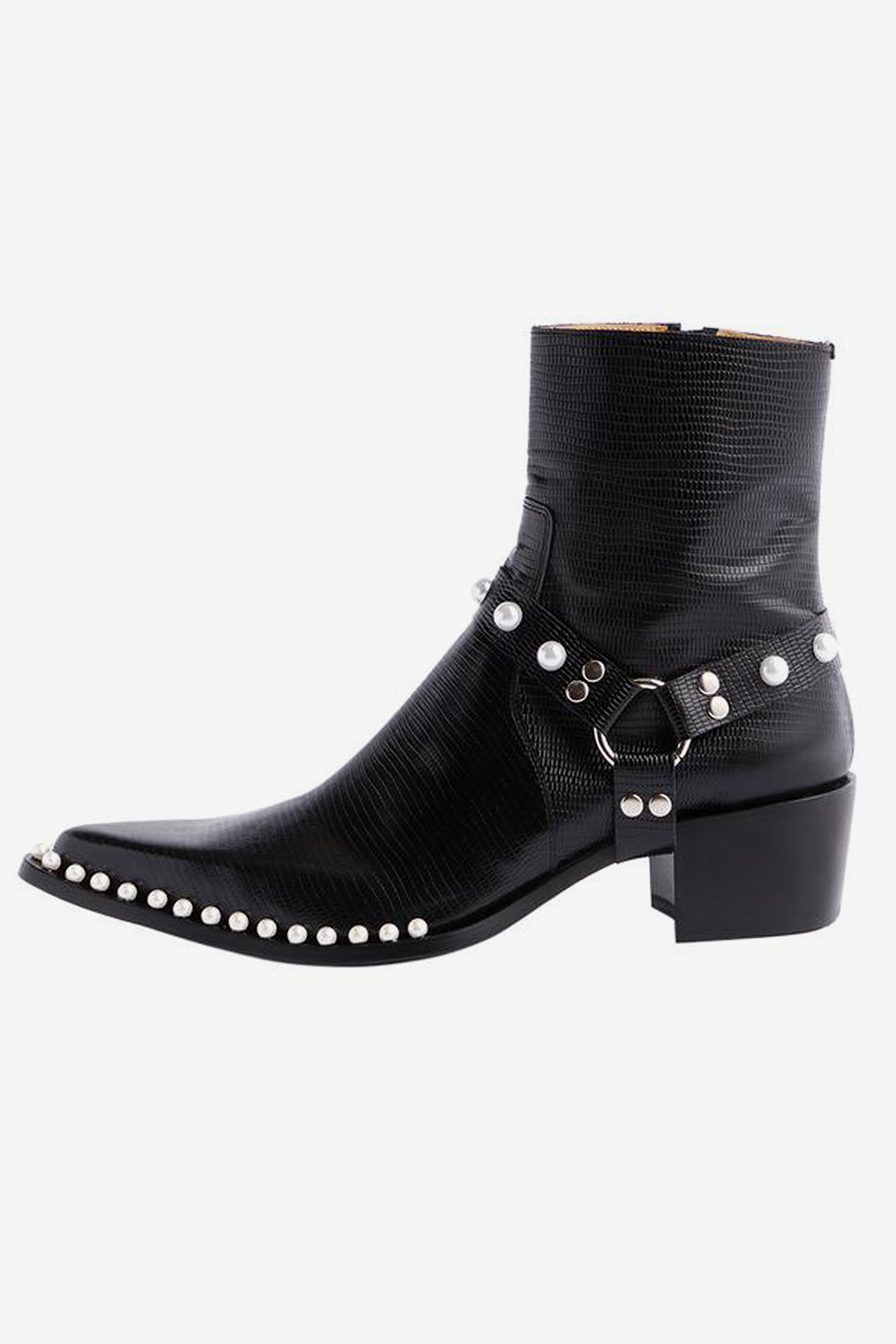 POINTED TOE BOOTS WITH PEARL-JOHN LAWRENCE SULLIVAN-920000 | 웍스아웃