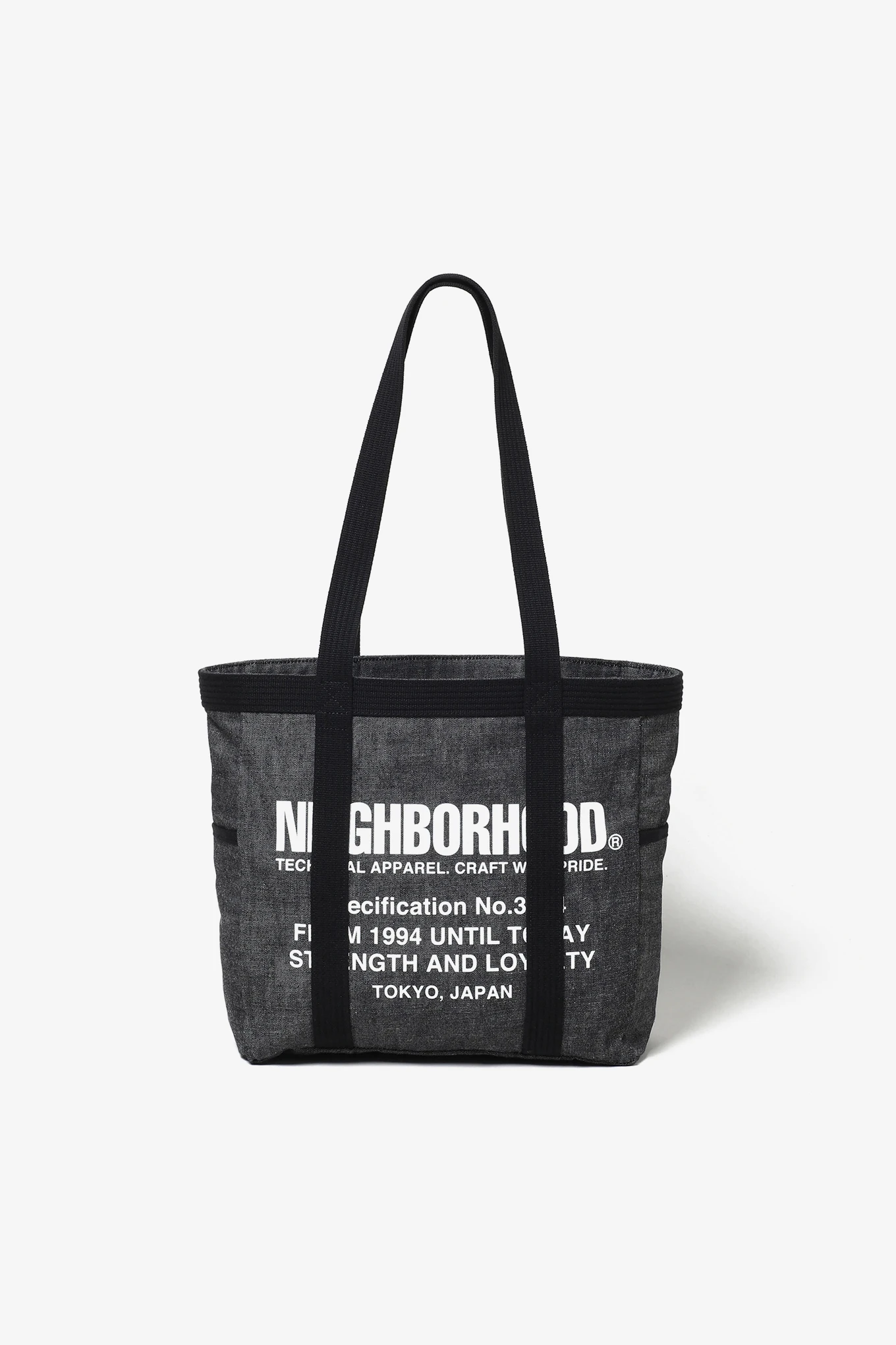 DENIM TOTE BAG-M-NEIGHBORHOOD-105000 | 웍스아웃