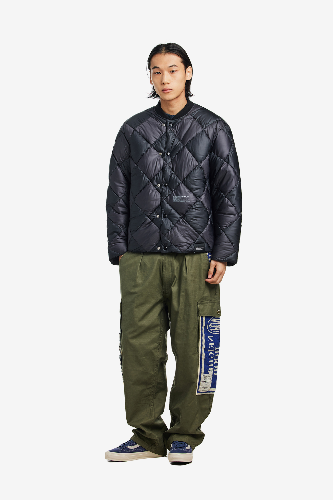 CHECKER DOWN JACKET-NEIGHBORHOOD-660000 | 웍스아웃