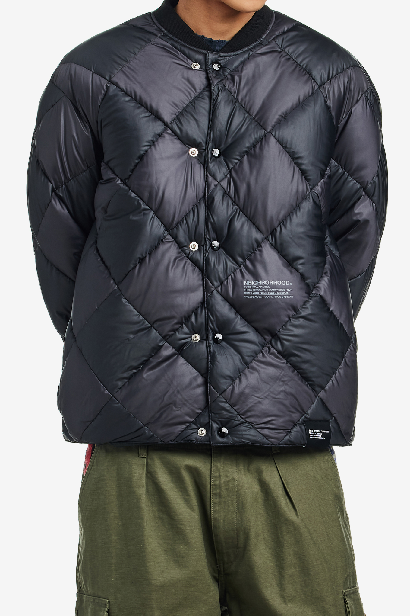CHECKER DOWN JACKET-NEIGHBORHOOD-660000 | 웍스아웃