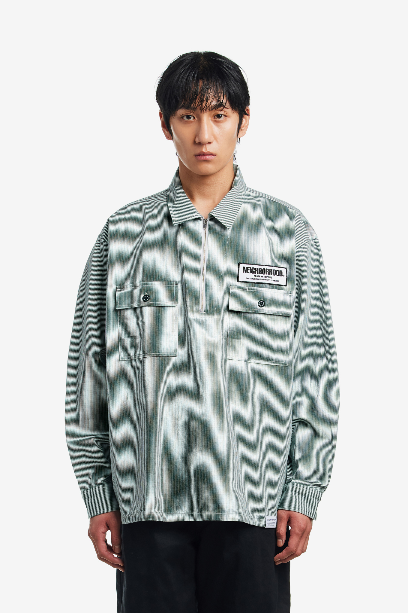 トップス 25AW CLASSIC WORK PULLOVER SHIRT LS CLASSIC WORK PULLOVER SHIRT LS-NEIGHBORHOOD-145000 | 웍스아웃