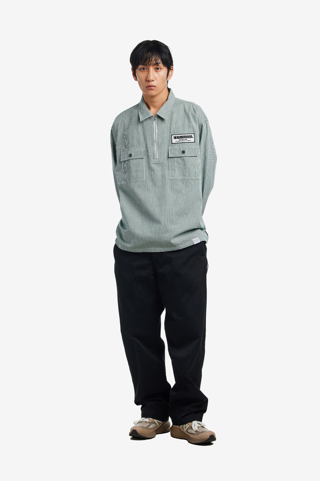 CLASSIC WORK PULLOVER SHIRT LS-NEIGHBORHOOD-145000 | 웍스아웃