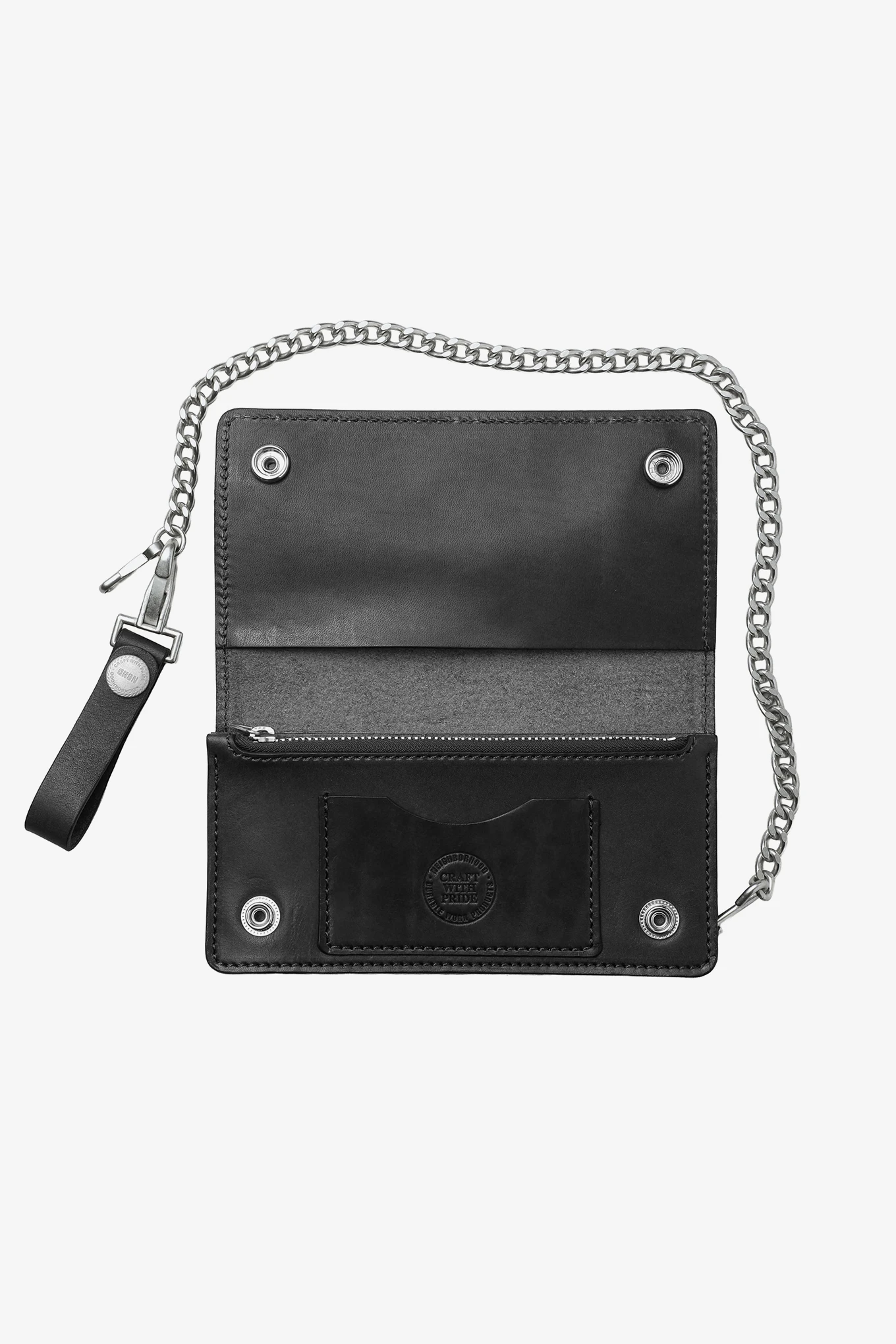 LEATHER TRUCKER WALLET-NEIGHBORHOOD-240000 | 웍스아웃