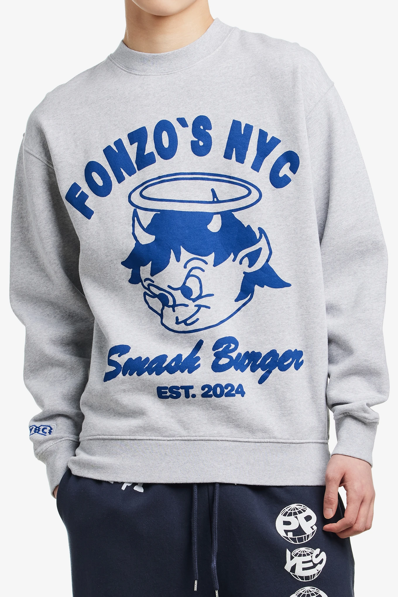 FONZOS CREWNECK-PUBLIC POSSESSION-138000 | 웍스아웃