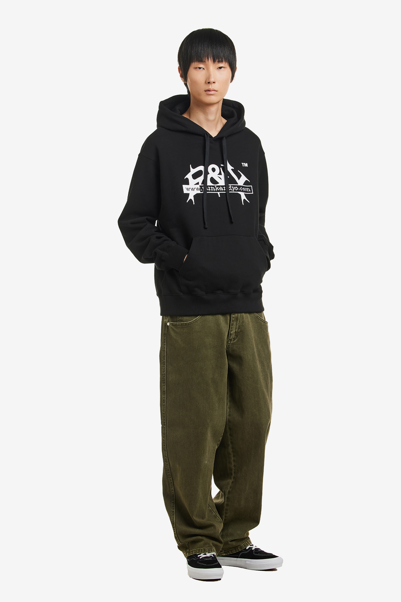 PRINTED WEBSITE HOODIE-PUNKANDYO-99000 | 웍스아웃