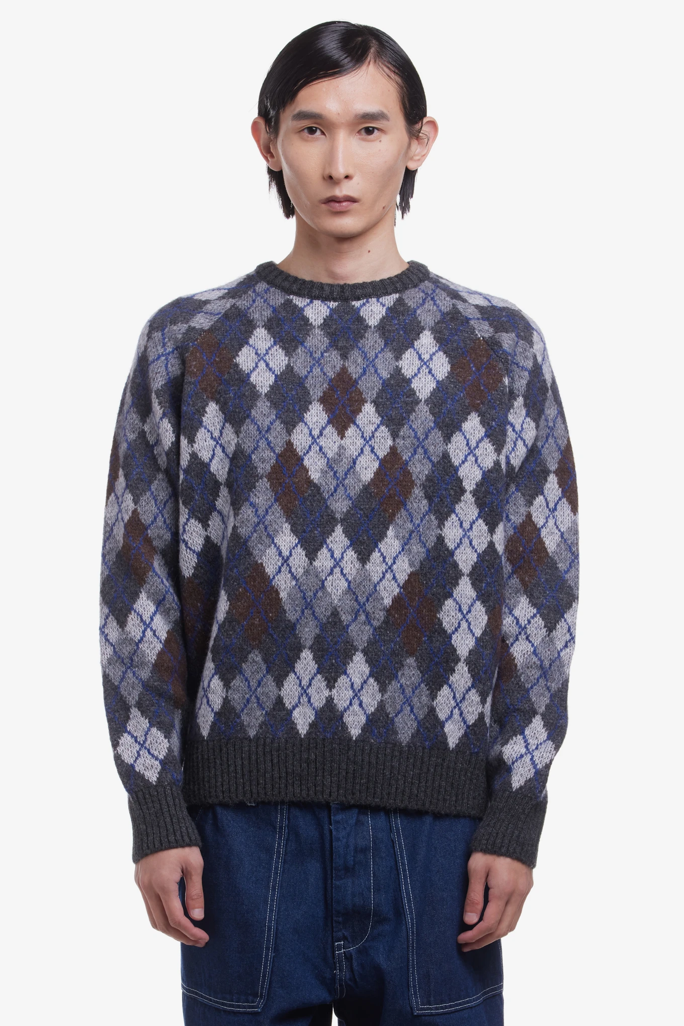 BURLINGTON KNITTED CREWNECK-POP TRADING COMPANY-107200 | 웍스아웃