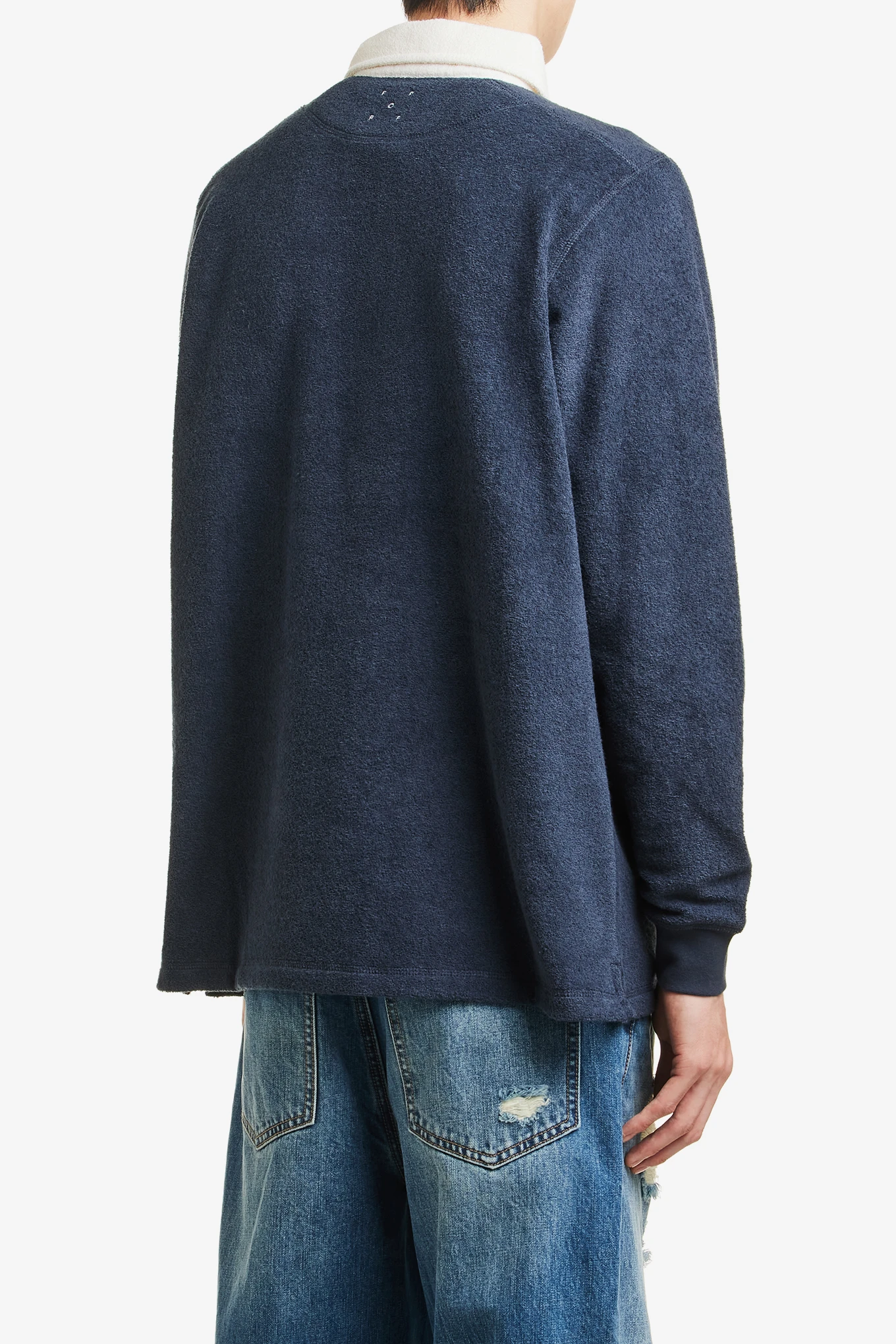 TERRY RUGBY POLO SWEAT-POP TRADING COMPANY-135000 | 웍스아웃