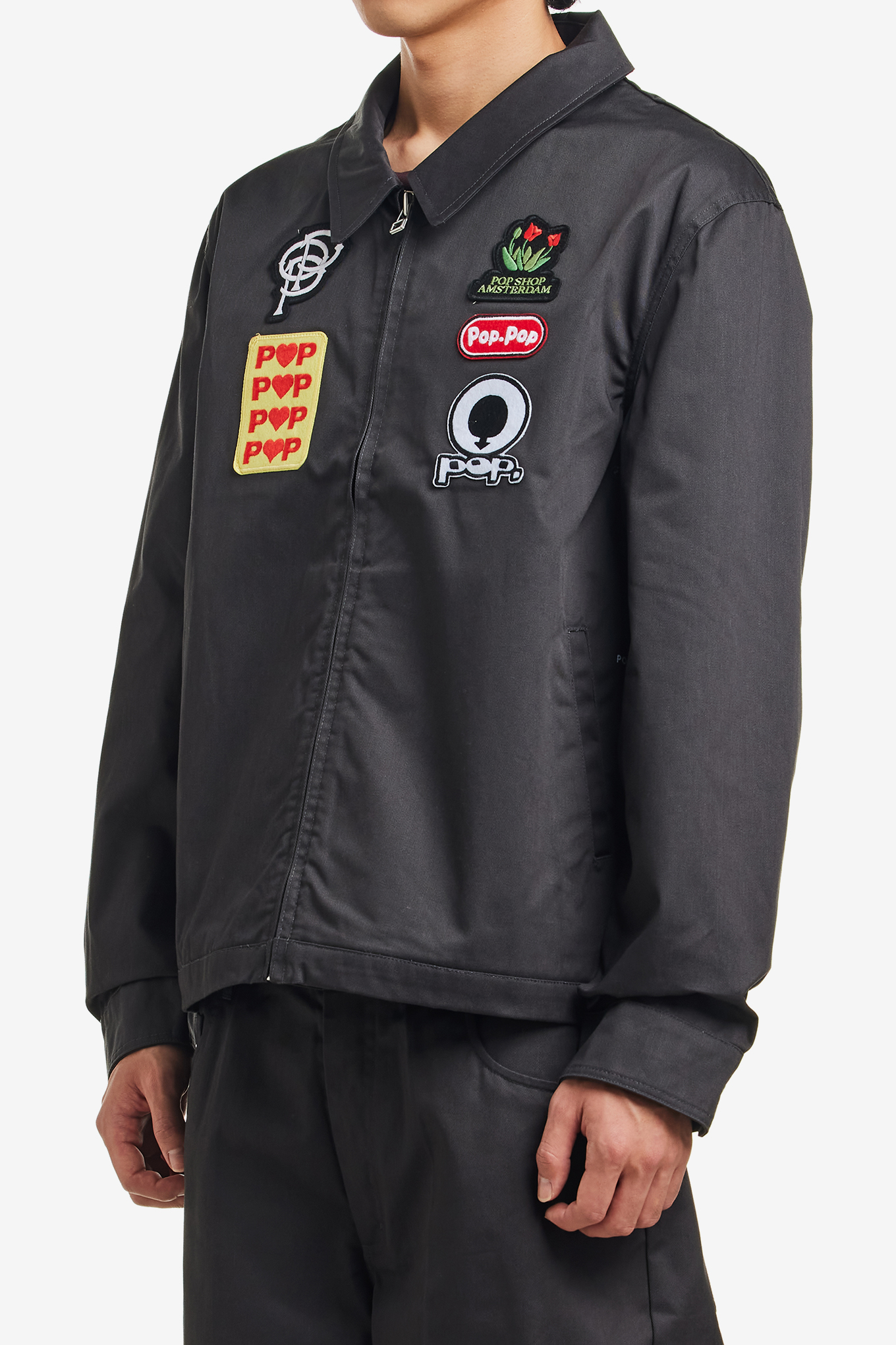 FULL ZIP WORKER JACKET-POP TRADING COMPANY-140000 | 웍스아웃