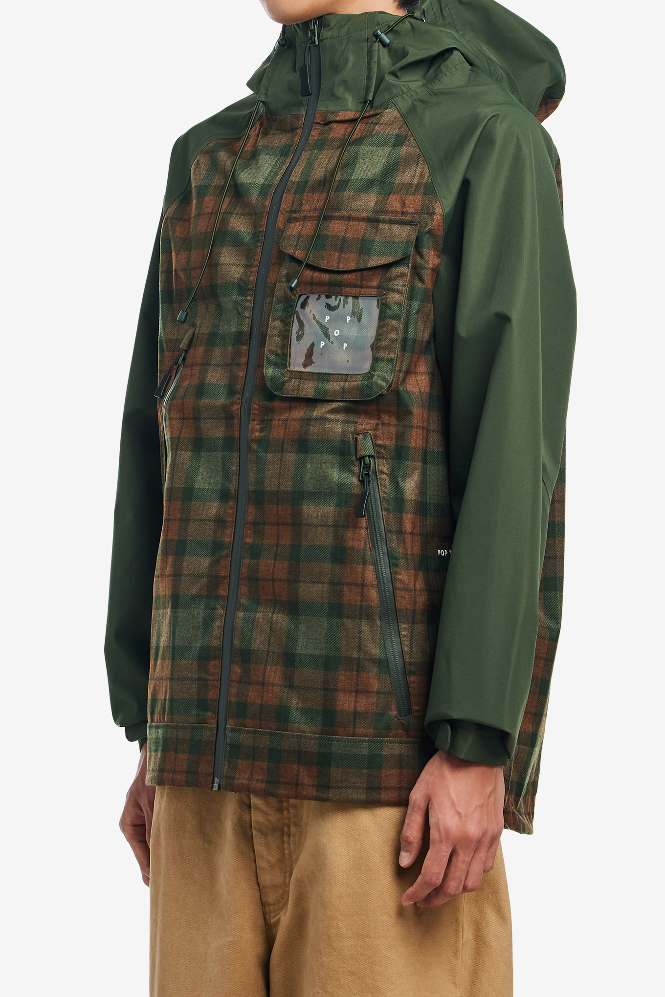 CHECKED ORACLE JACKET-POP TRADING COMPANY-192500 | 웍스아웃