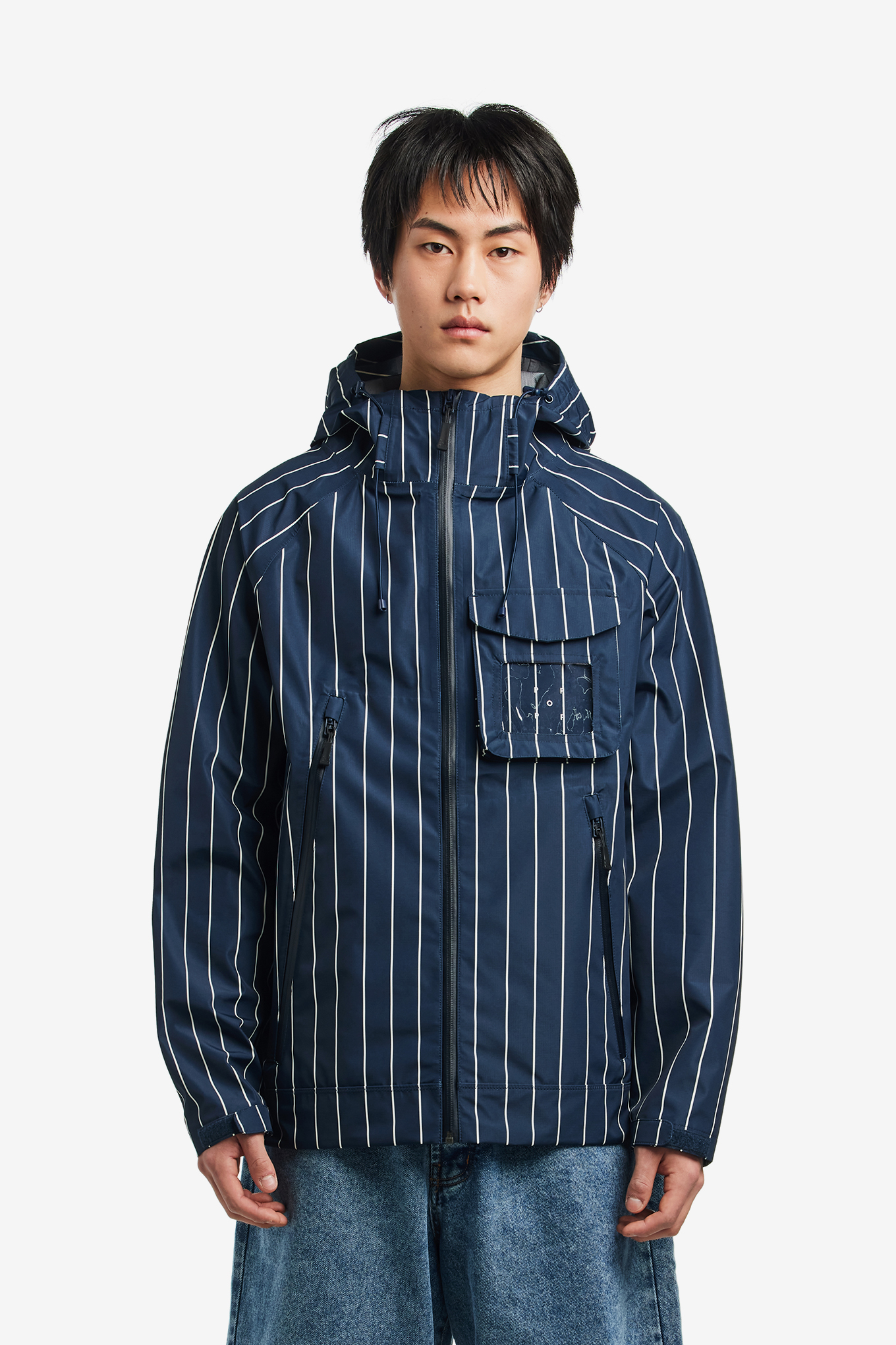 PINSTRIPE ORACLE JACKET-POP TRADING COMPANY-192500 | 웍스아웃