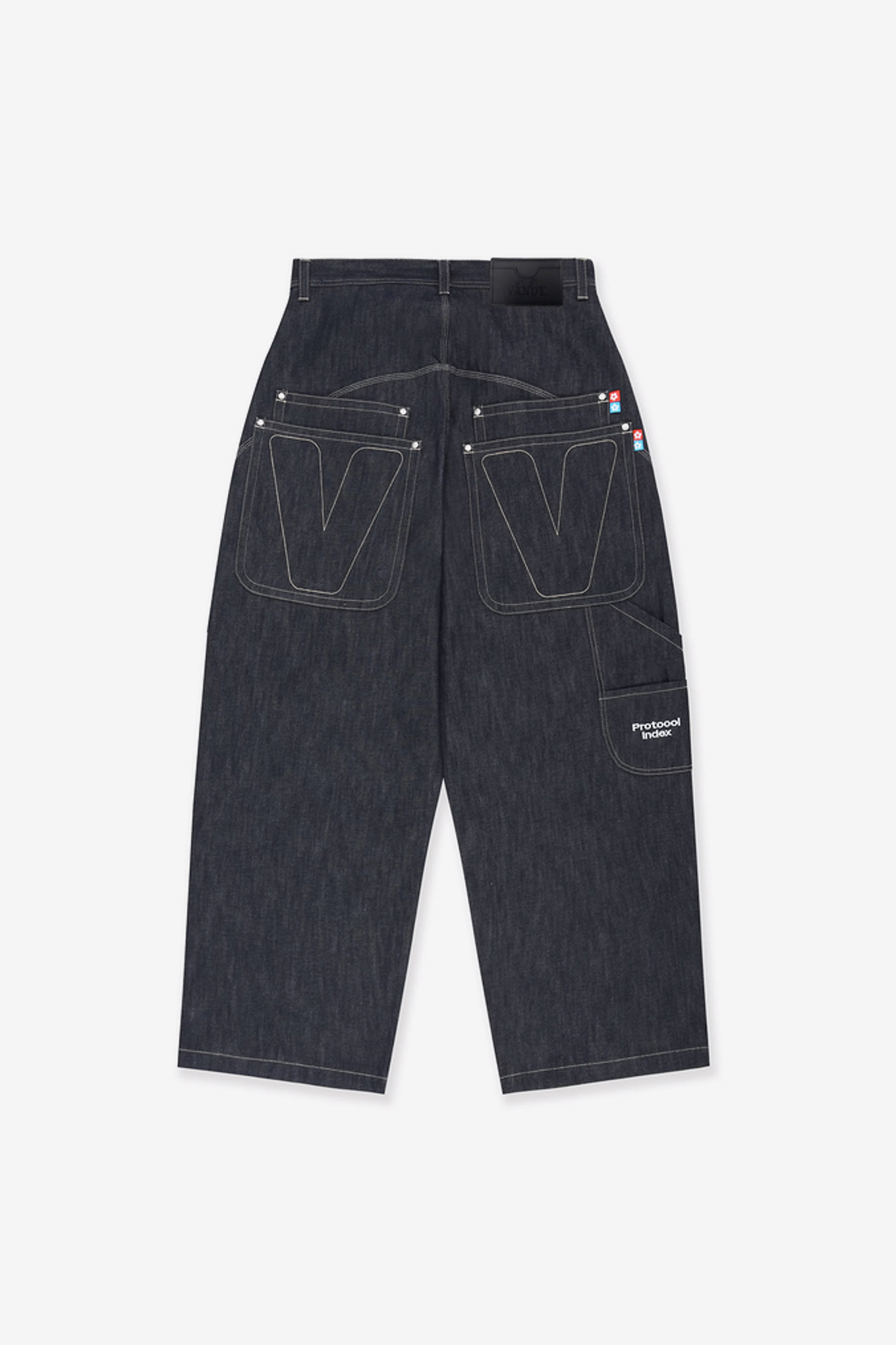 VTP RETRO BAGGY DENIM PANTS-PROTOCOL INDEX-309000 | 웍스아웃