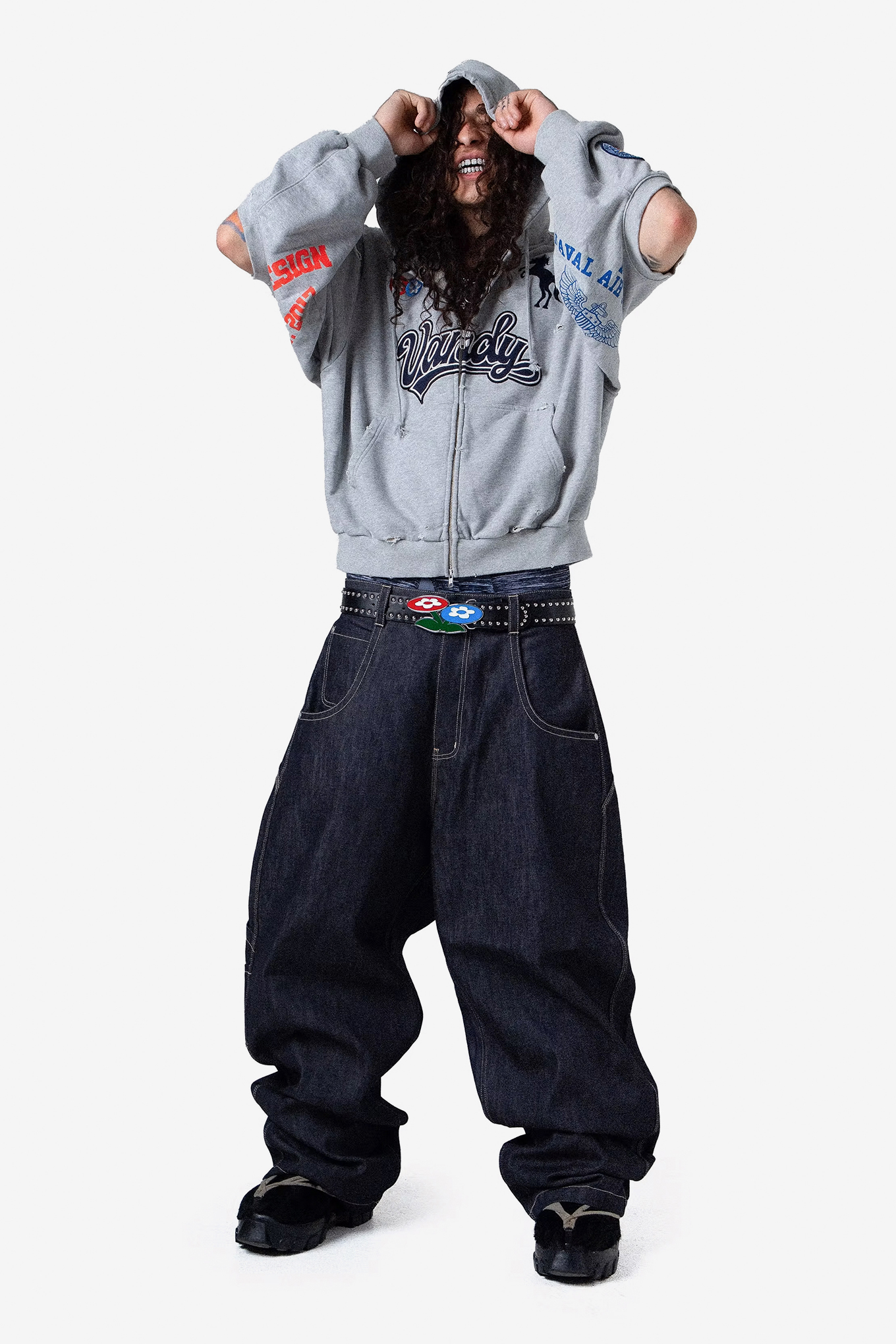 VTP RETRO BAGGY DENIM PANTS-PROTOCOL INDEX-309000 | 웍스아웃