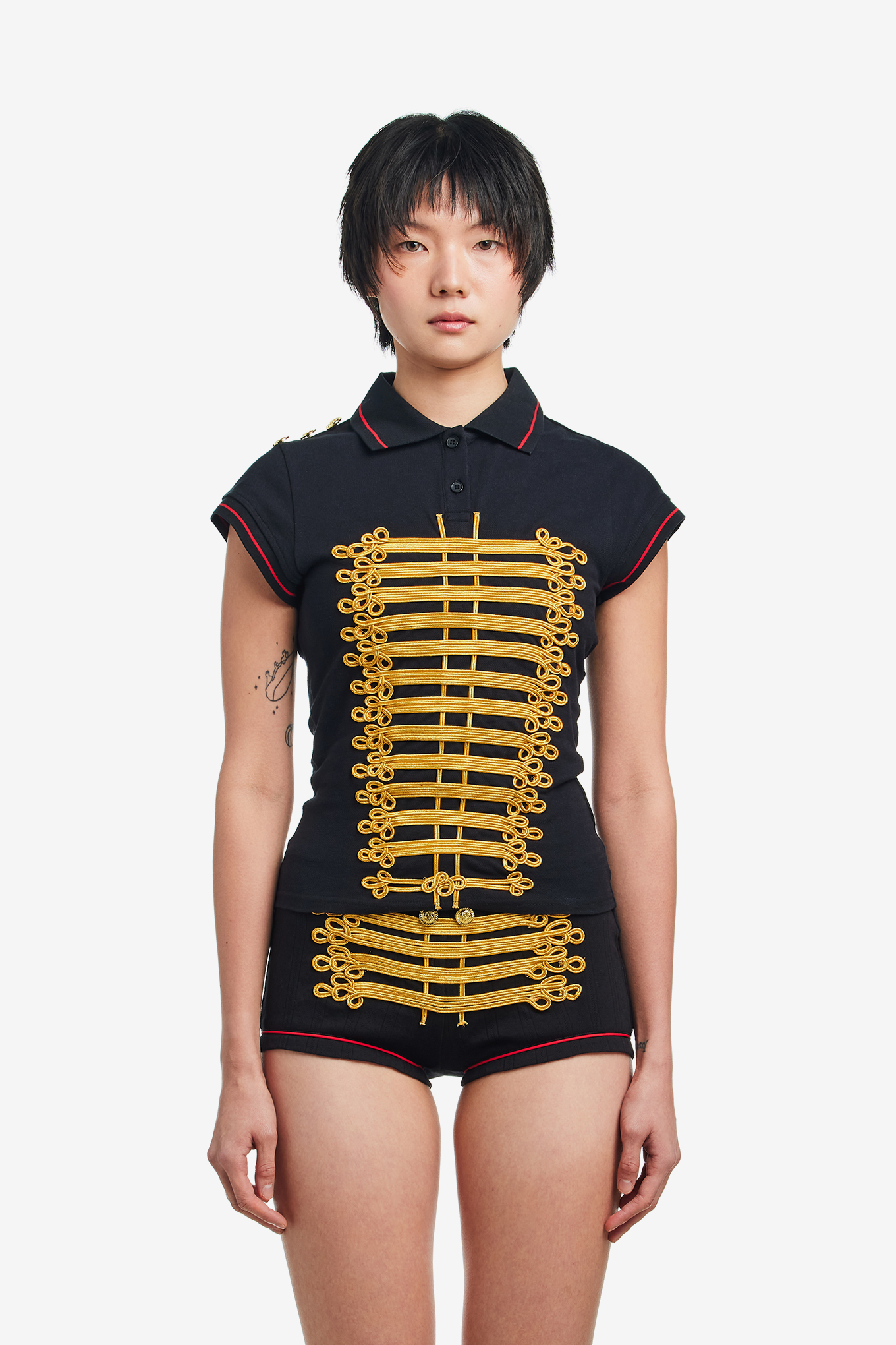 MARCHING BAND WOMENS POLO-PRAYING-89000 | 웍스아웃