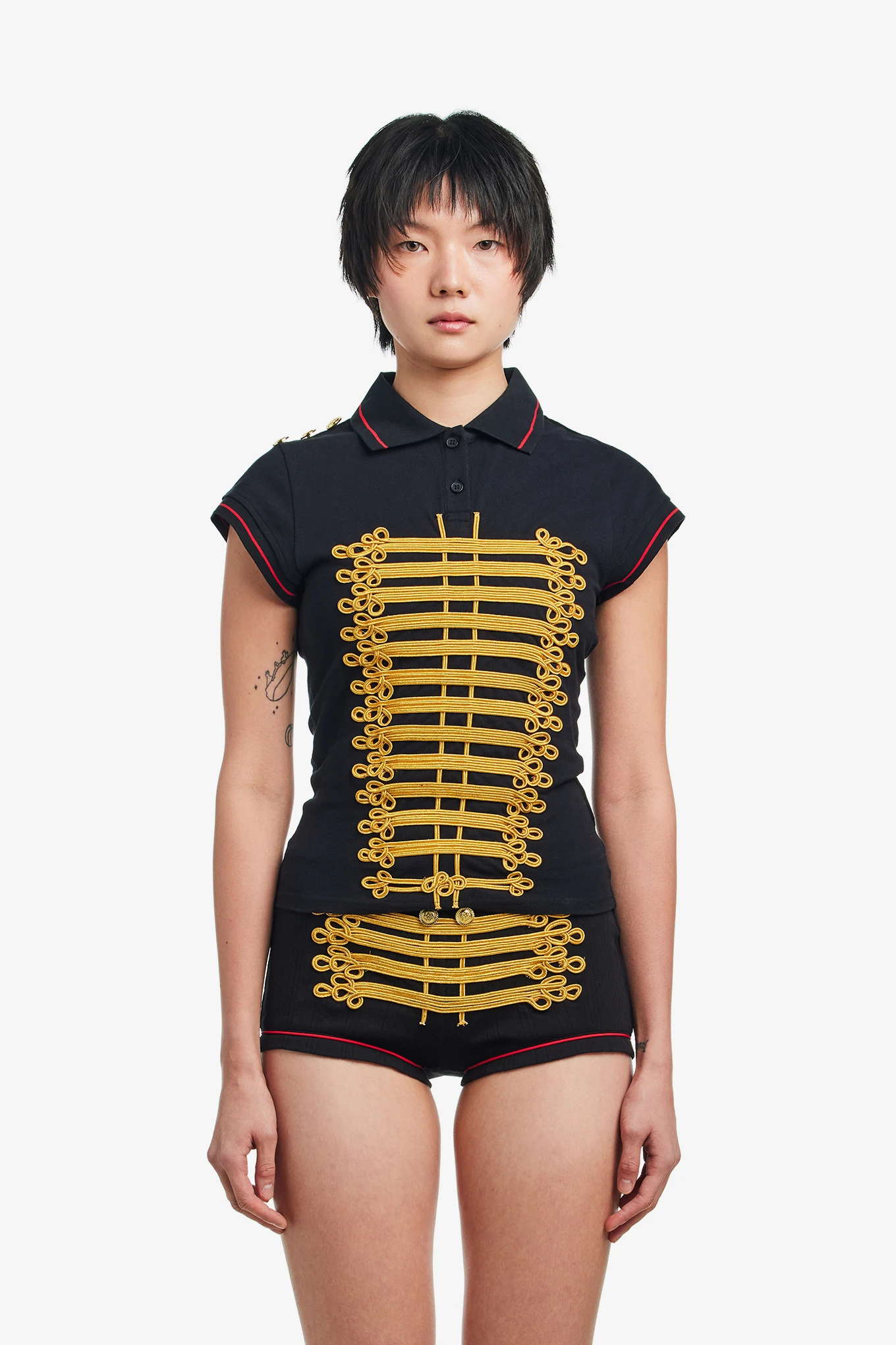 MARCHING BAND WOMENS POLO-PRAYING-89000 | 웍스아웃