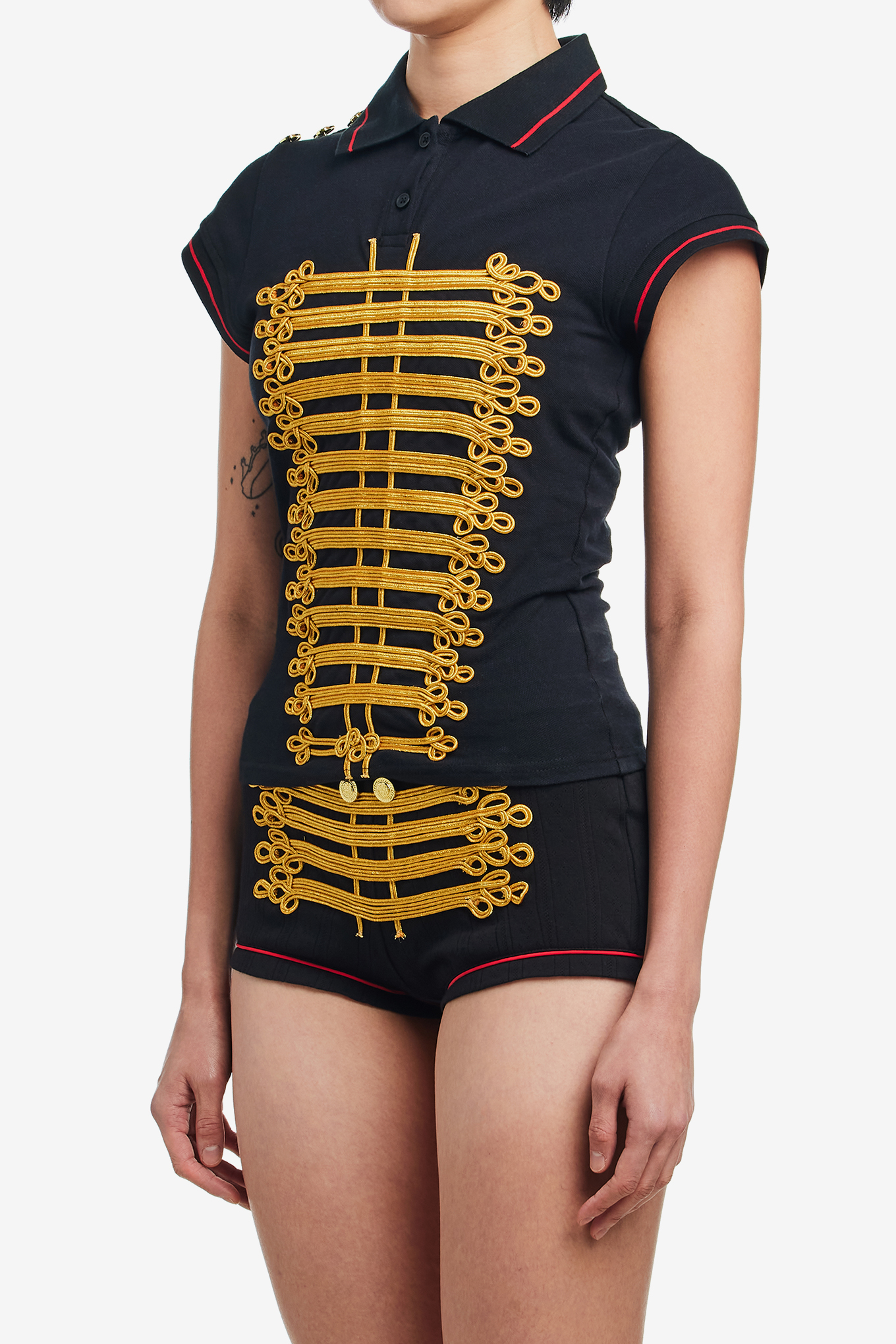 MARCHING BAND WOMENS POLO-PRAYING-89000 | 웍스아웃
