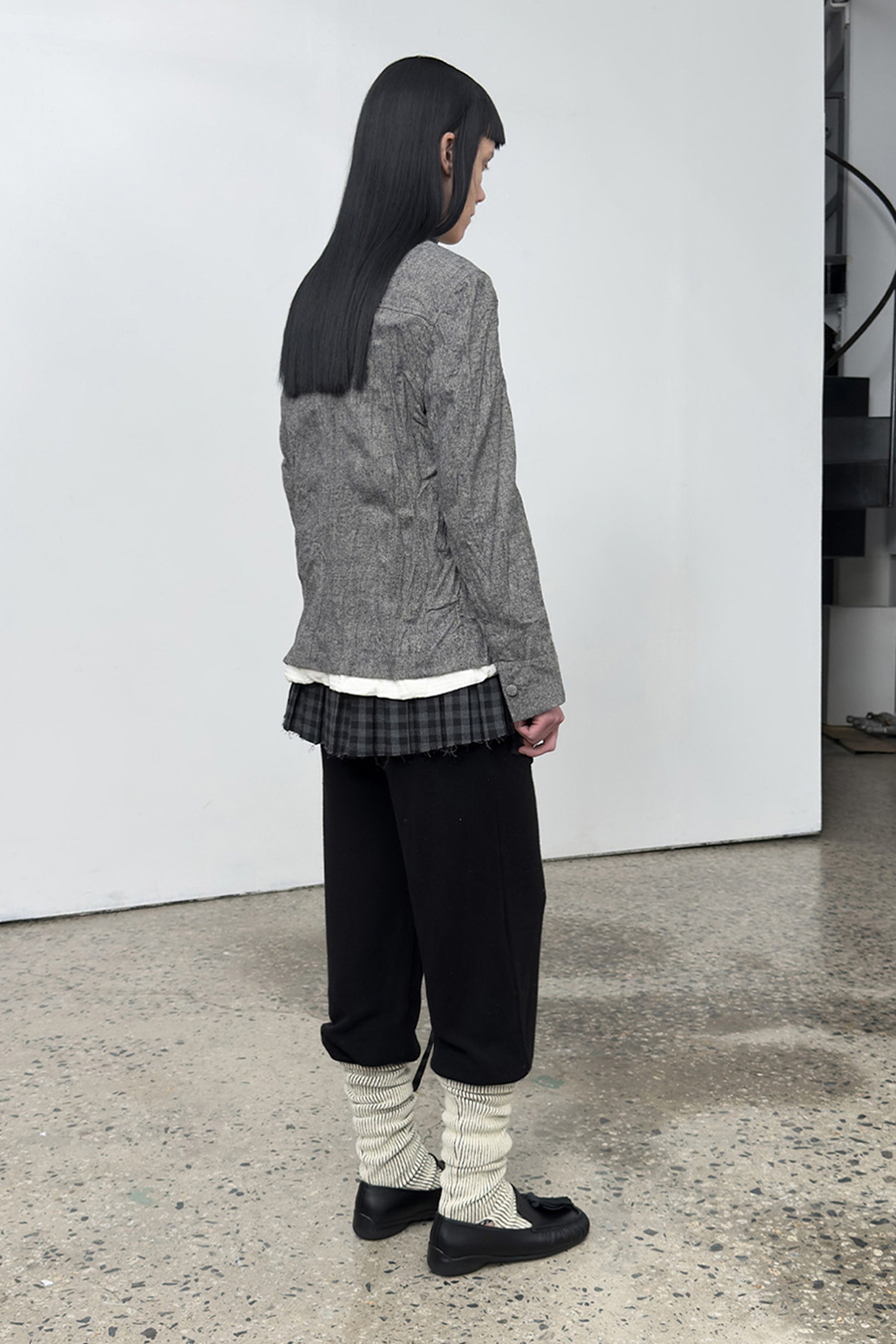 PLEATS LAYERED POCKET BELT-OPEN YY-138600 | 웍스아웃