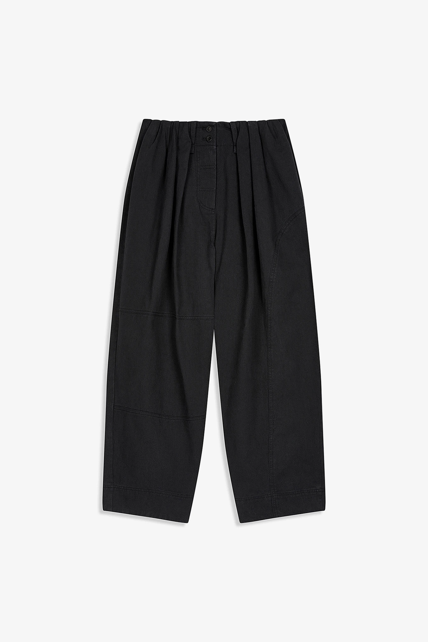 FULL GATHER PANTS-OPEN YY-180600 | 웍스아웃