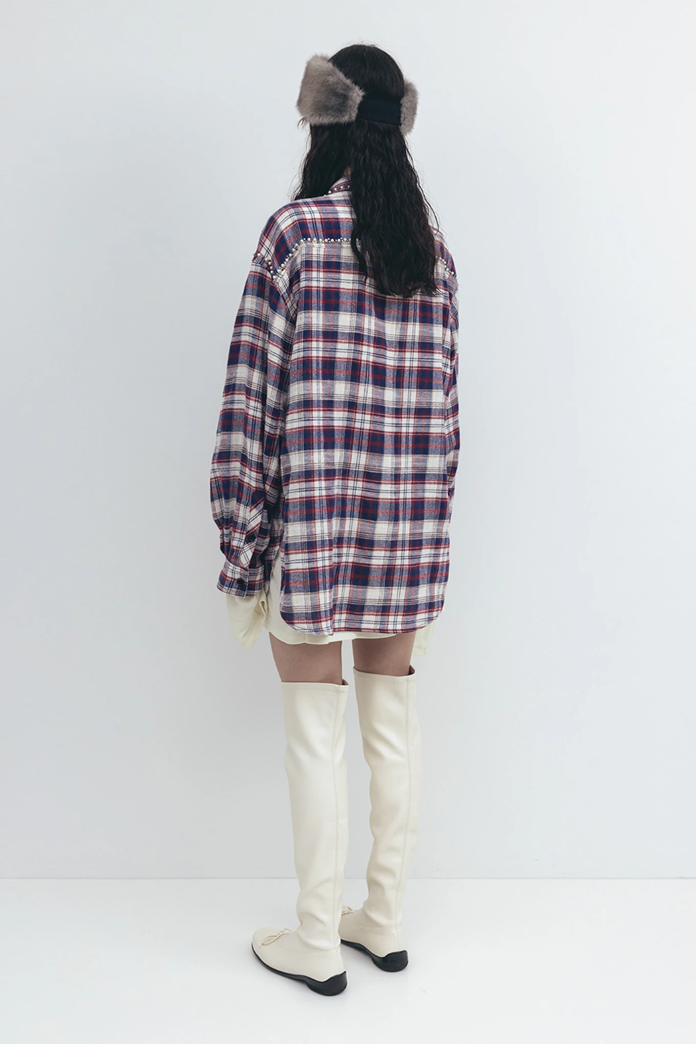 BEADED POCKET SHIRT-OPEN YY-180600 | 웍스아웃