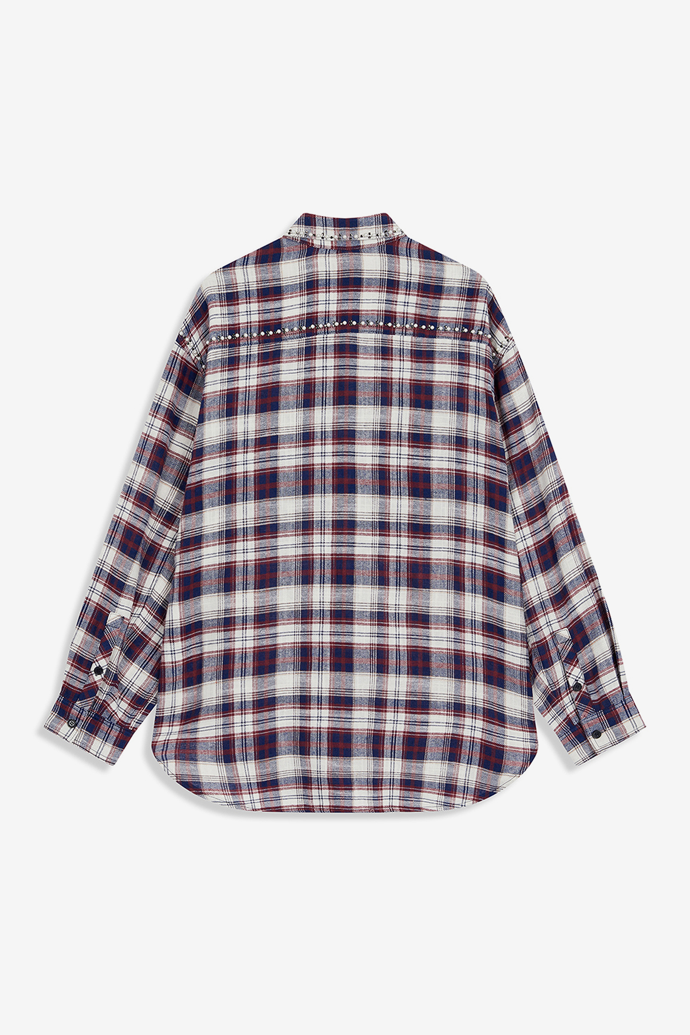 BEADED POCKET SHIRT-OPEN YY-180600 | 웍스아웃