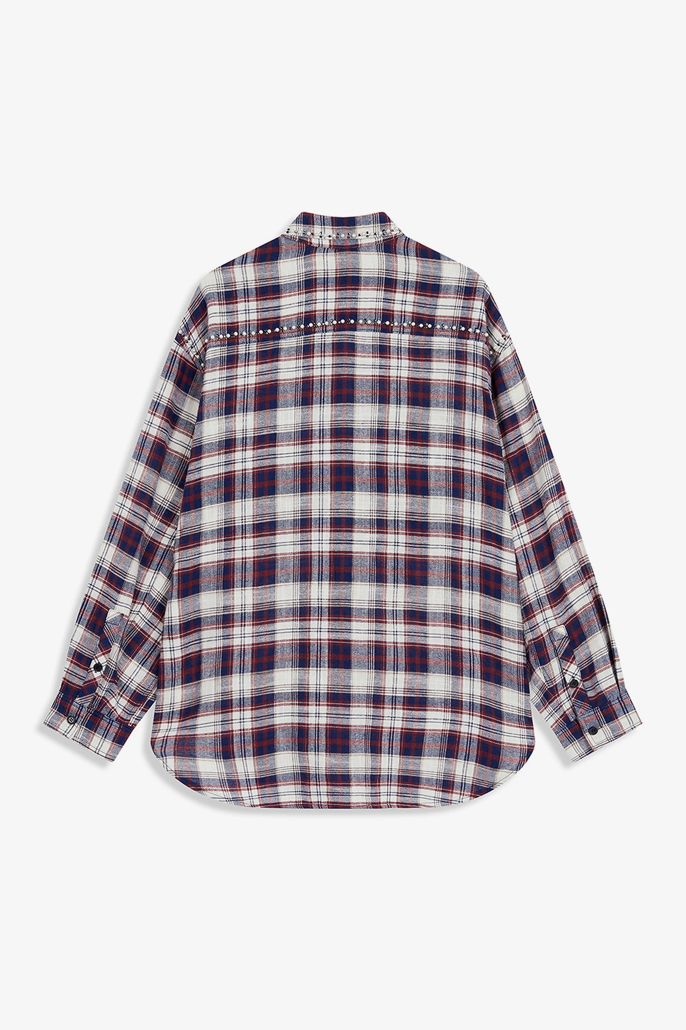 BEADED POCKET SHIRT-OPEN YY-180600 | 웍스아웃