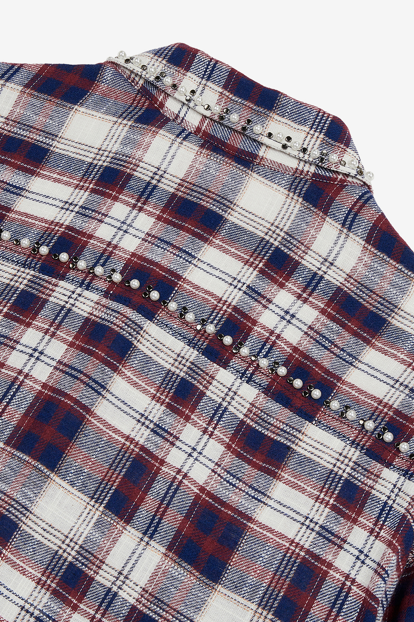 BEADED POCKET SHIRT-OPEN YY-180600 | 웍스아웃