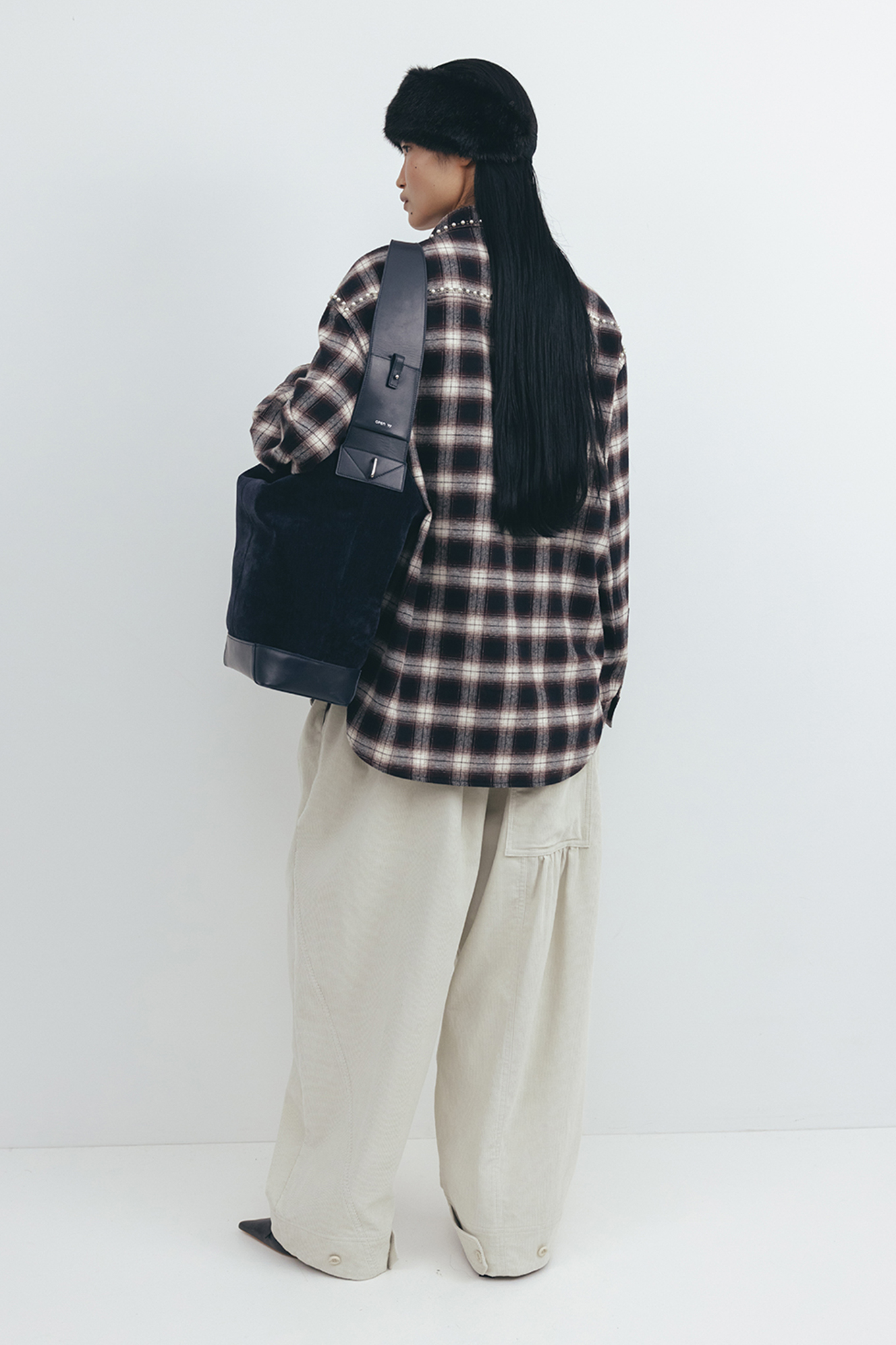 BEADED POCKET SHIRT-OPEN YY-180600 | 웍스아웃