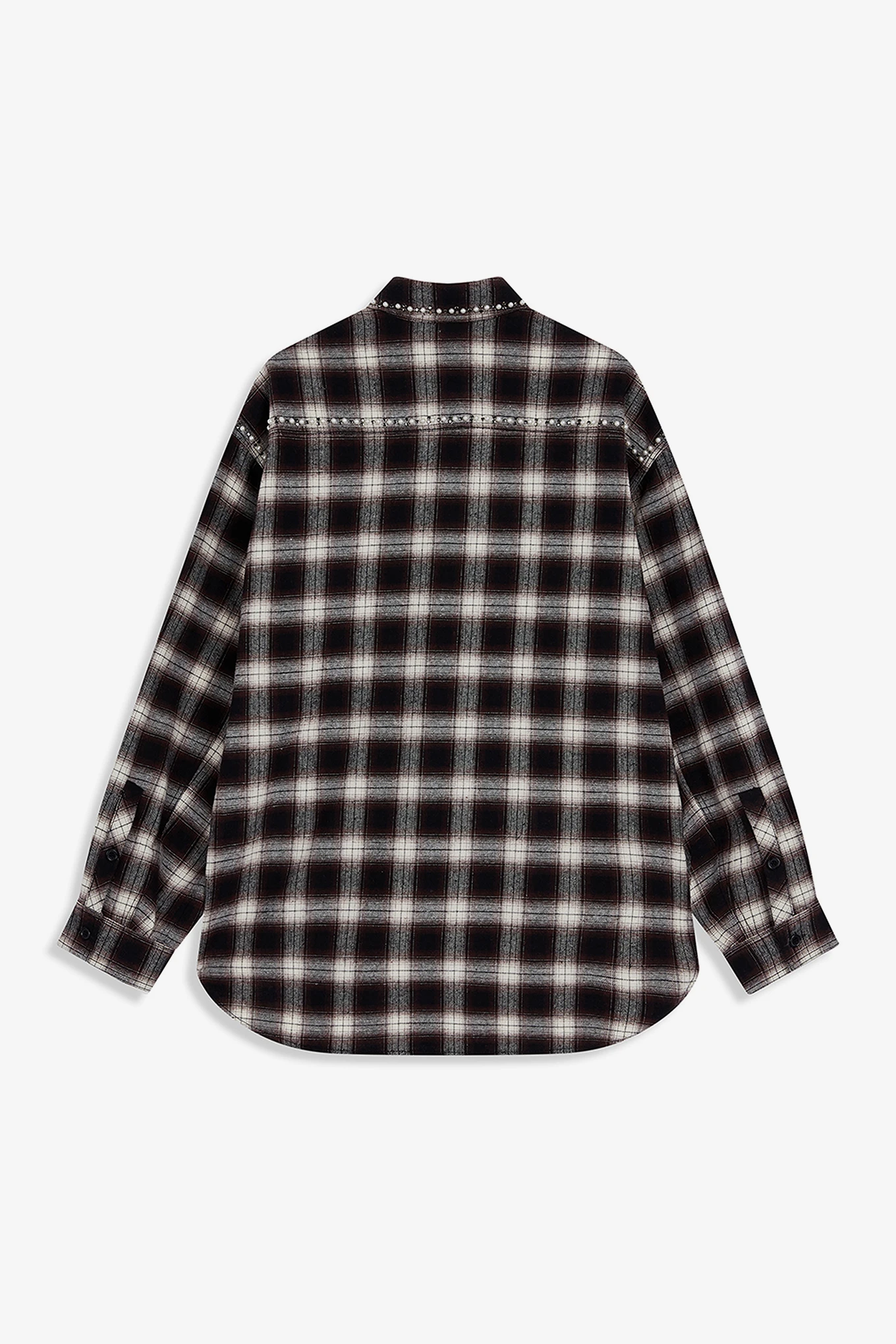 BEADED POCKET SHIRT-OPEN YY-180600 | 웍스아웃