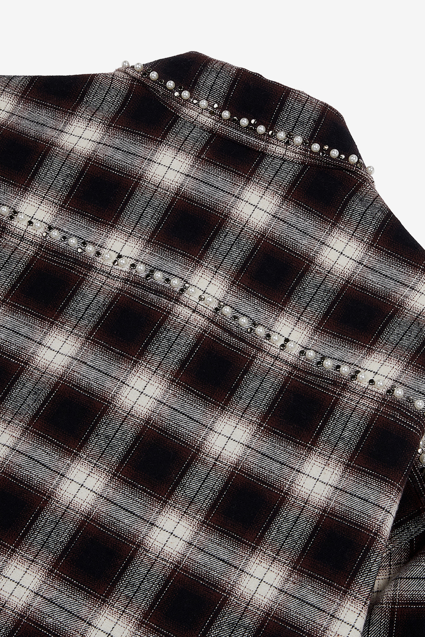 BEADED POCKET SHIRT-OPEN YY-180600 | 웍스아웃