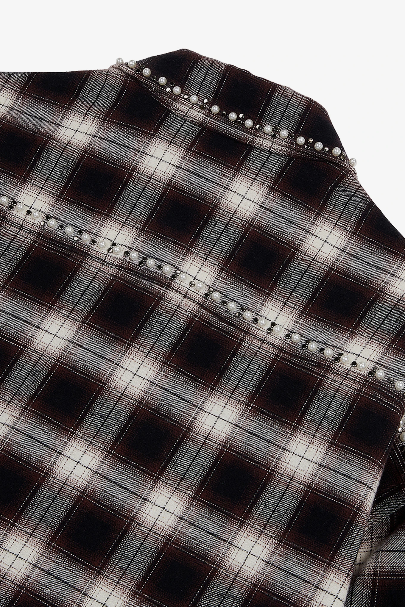 BEADED POCKET SHIRT-OPEN YY-180600 | 웍스아웃