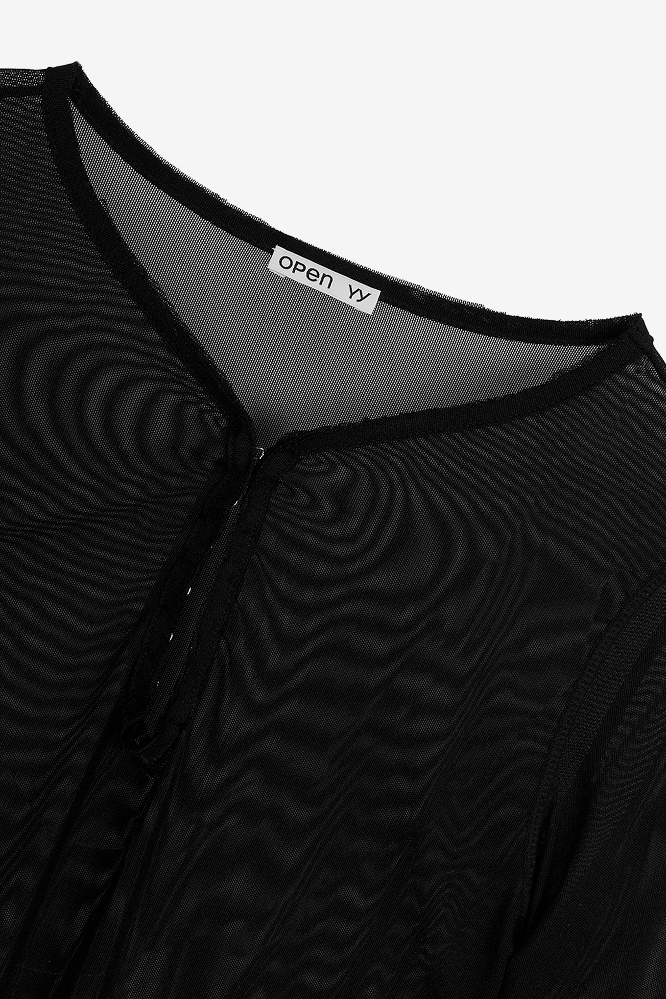 MESH HOOK HENLEY LONG SLEEVE-OPEN YY-92000 | 웍스아웃