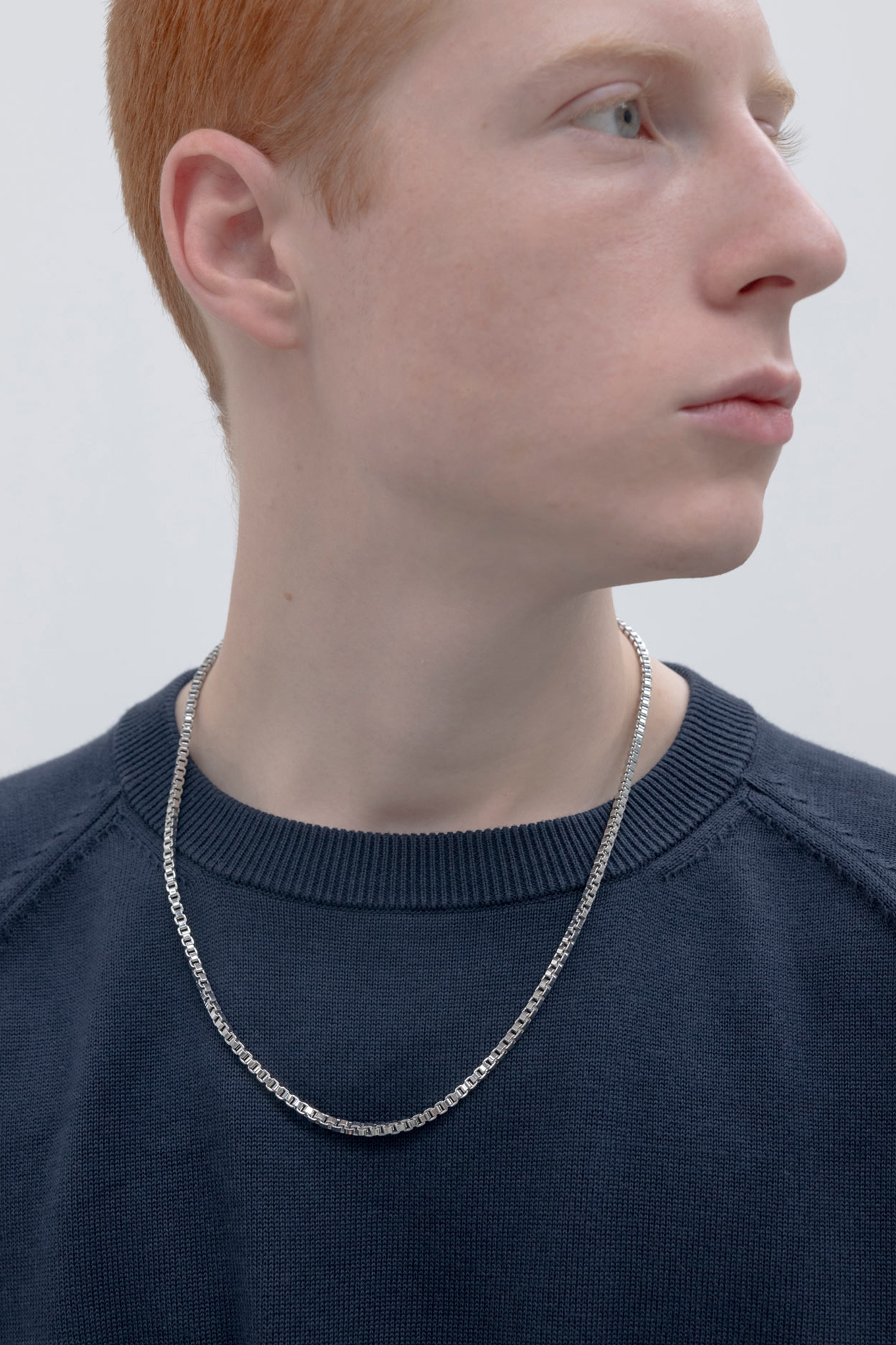 VENETIAN CHAIN NECKLACE-UNIFORM EXPERIMENT-191000 | 웍스아웃