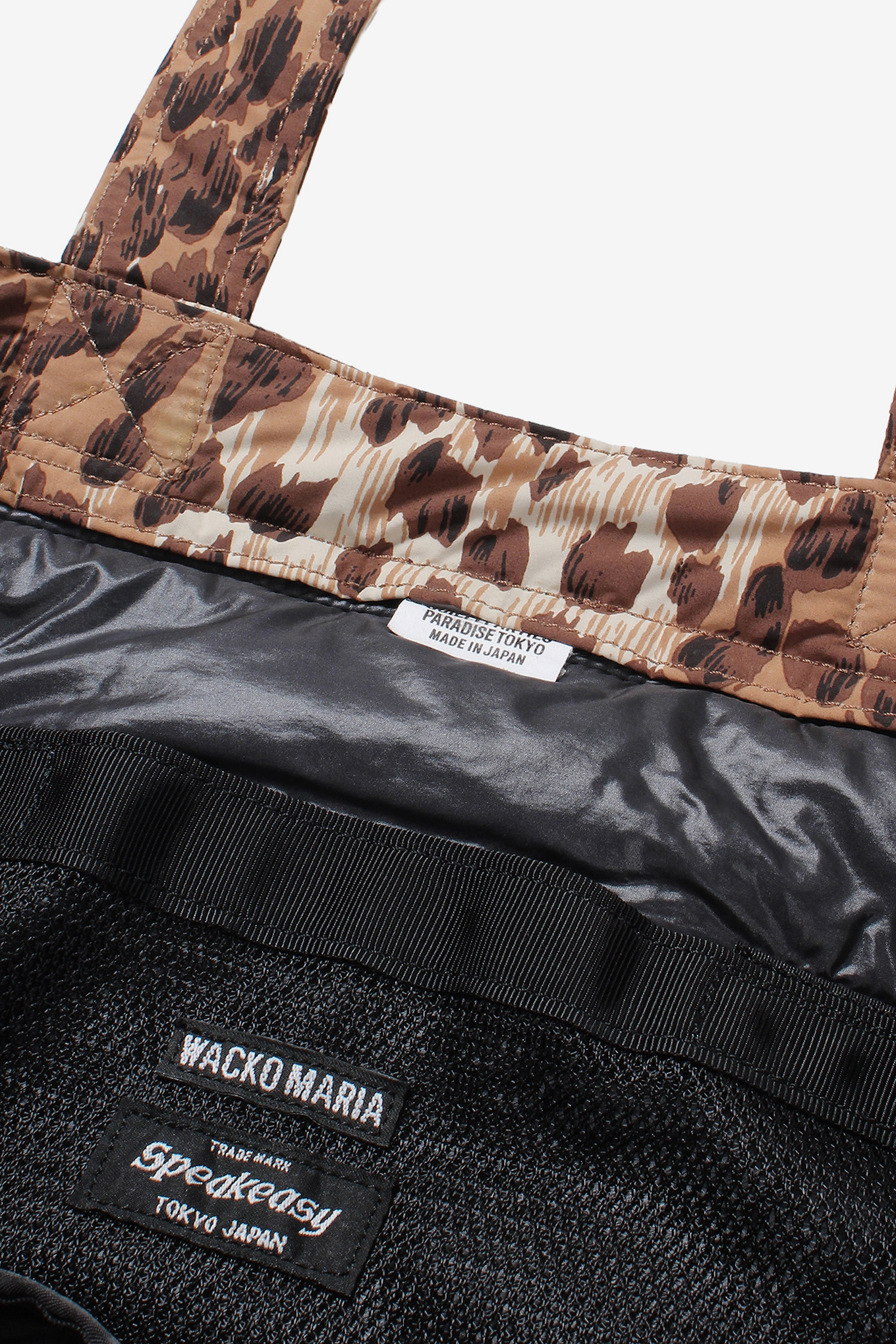 SPEAK EASY / LEOPARD 12 INCH RECORD BAG-WACKO MARIA-375000 | 웍스아웃