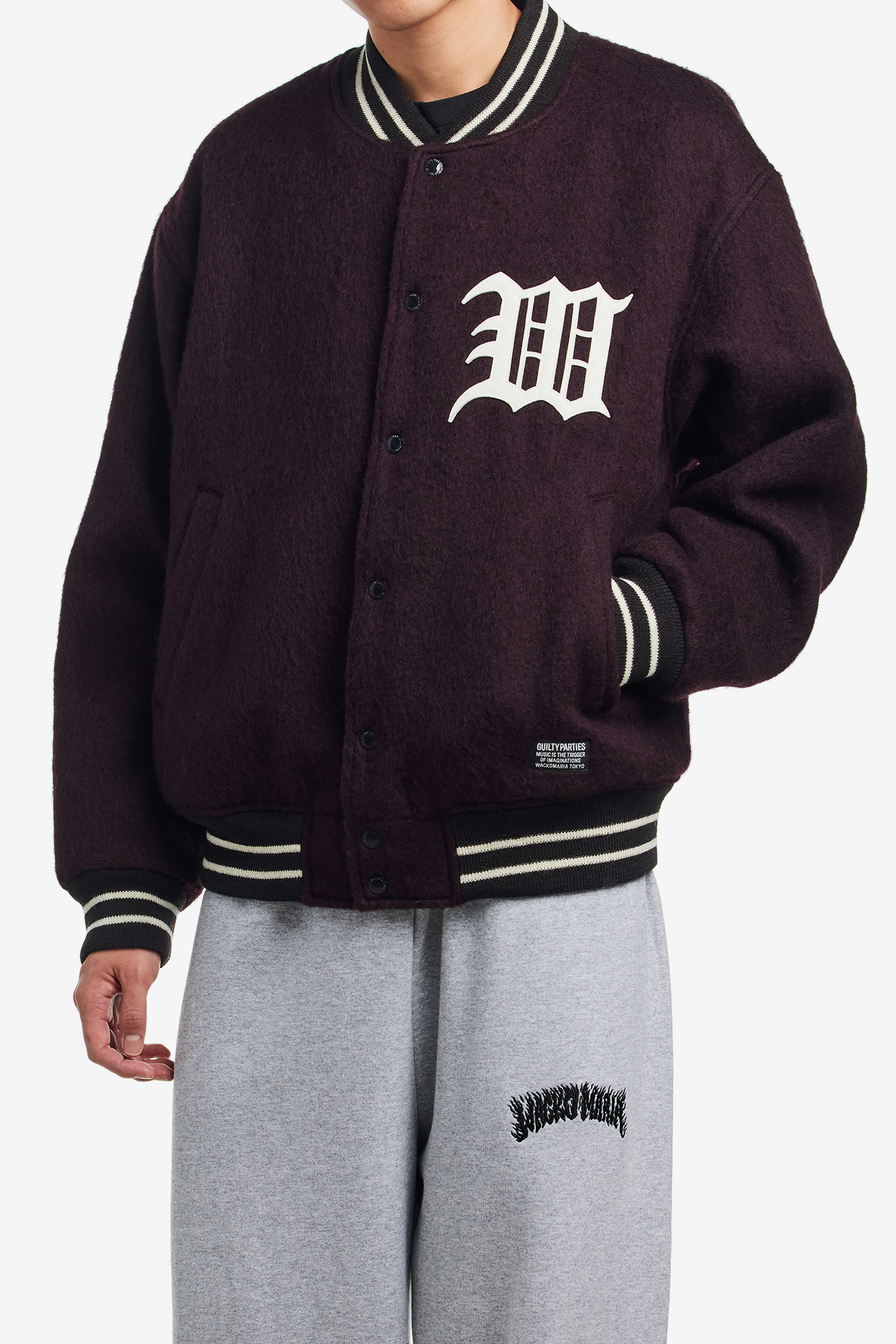 VARSITY JACKET-WACKO MARIA-570000 | 웍스아웃