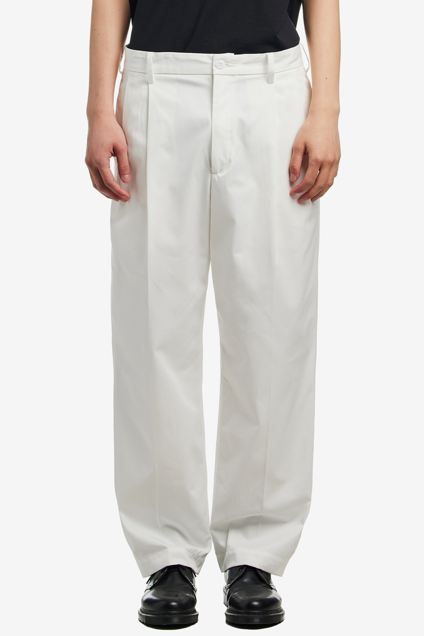 DOUBLE PLEATED CHINO TROUSERS-WACKO MARIA-256000 | 웍스아웃