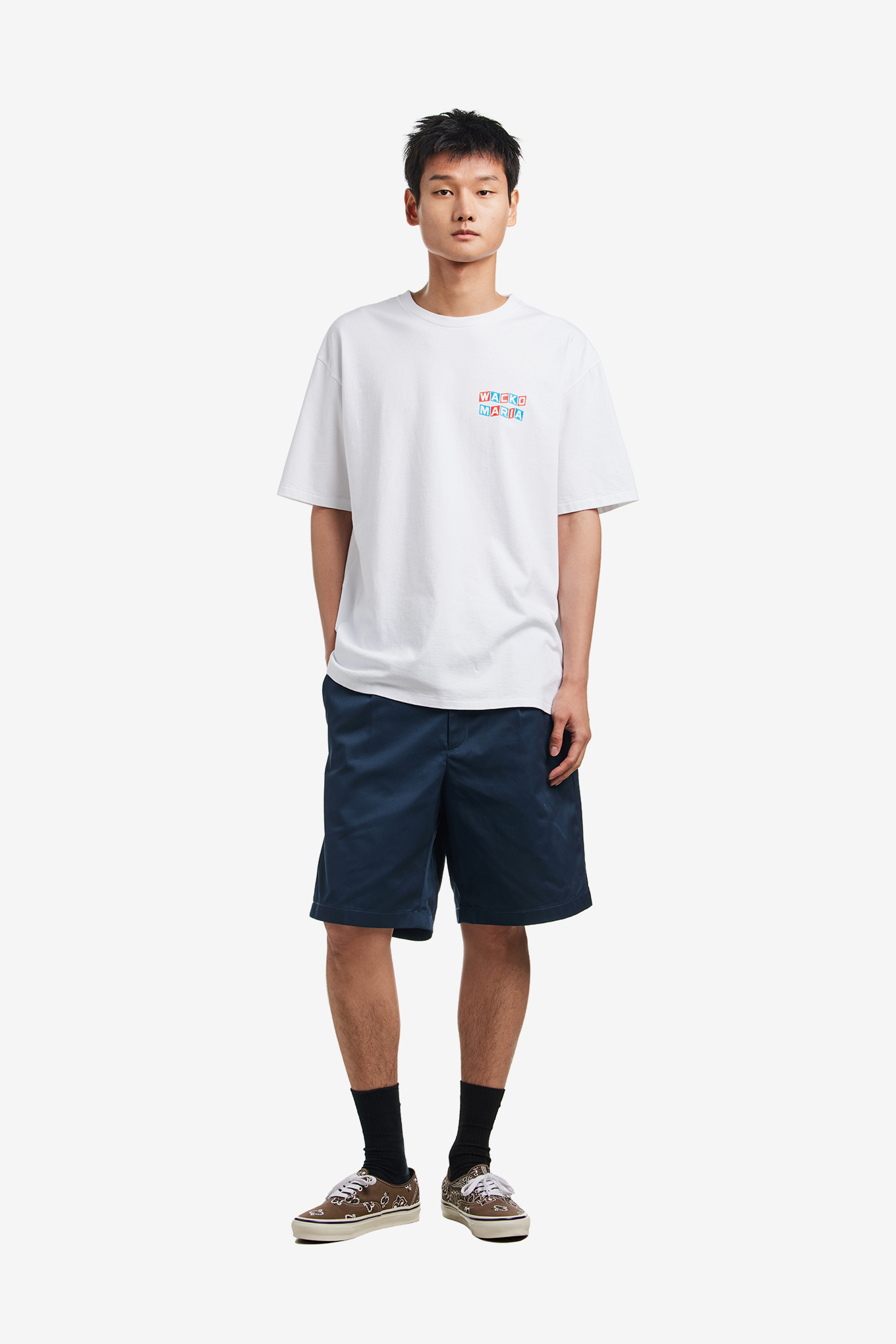 DICKIES / PLEATED SHORT TROUSERS-WACKO MARIA-150000 | 웍스아웃