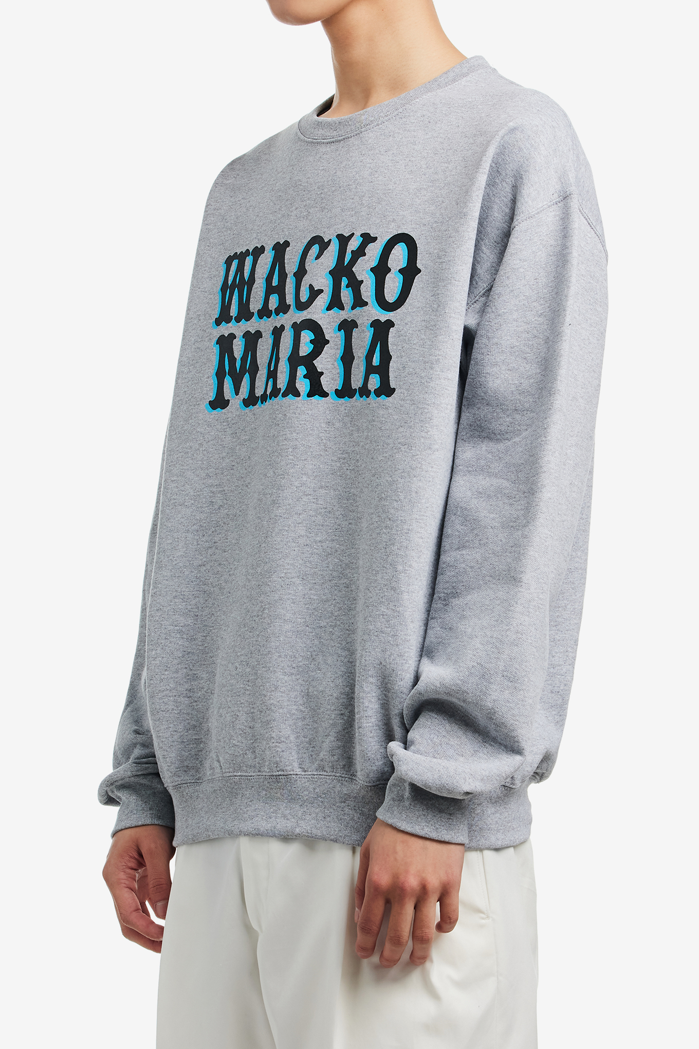 CREW NECK SWEAT SHIRT-WACKO MARIA-120000 | 웍스아웃