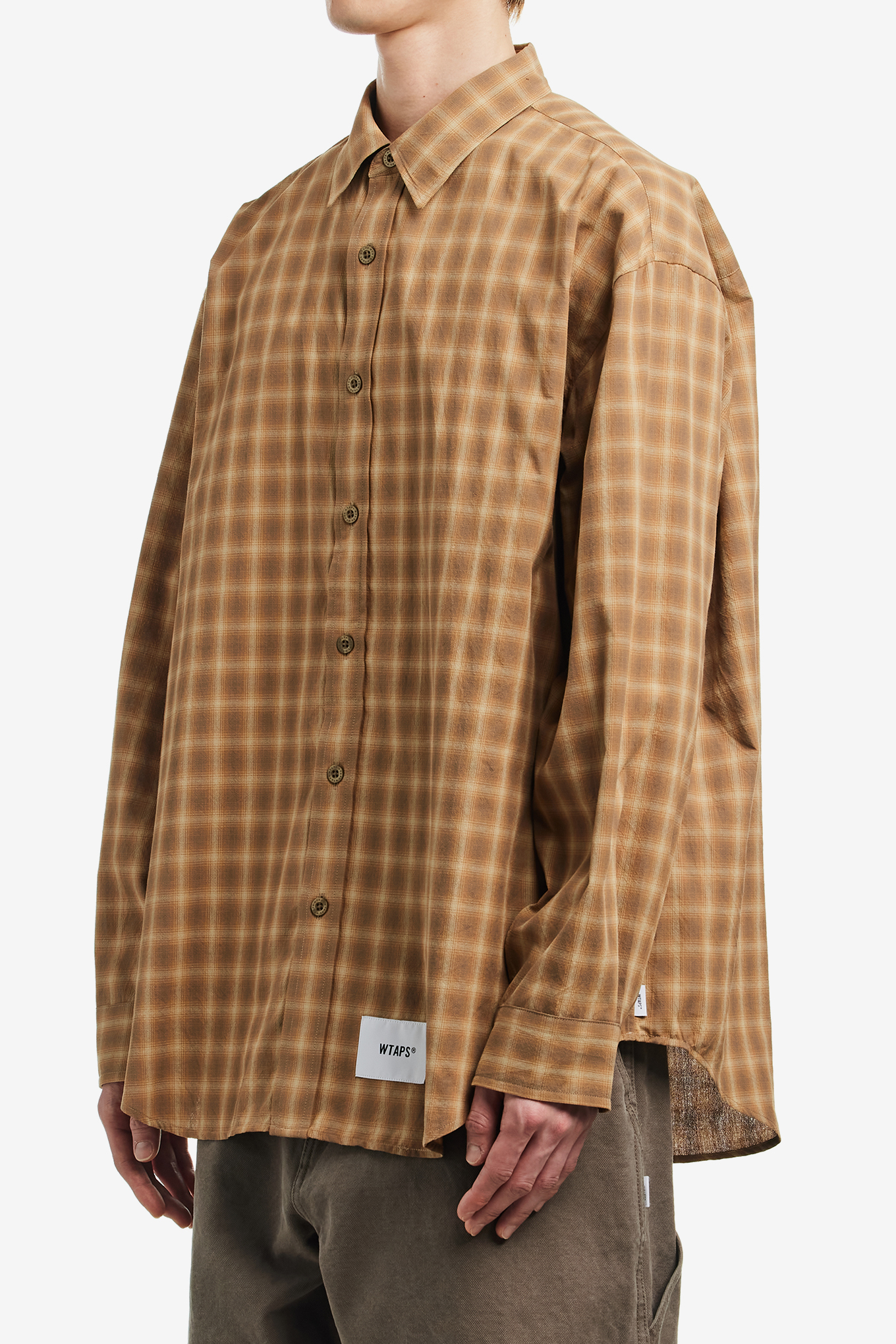 TXT 01 / LS / POLY. BROADCLOTH. TEXTILE. OF-WTAPS-200000 | 웍스아웃
