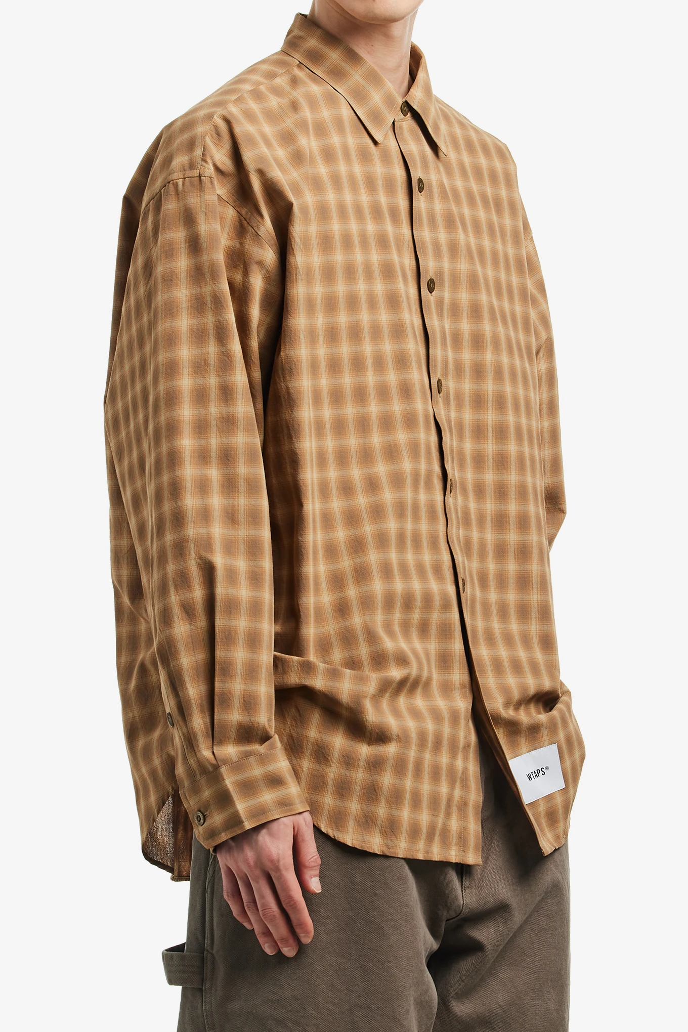 TXT 01 / LS / POLY. BROADCLOTH. TEXTILE. OF-WTAPS-400000 | 웍스아웃
