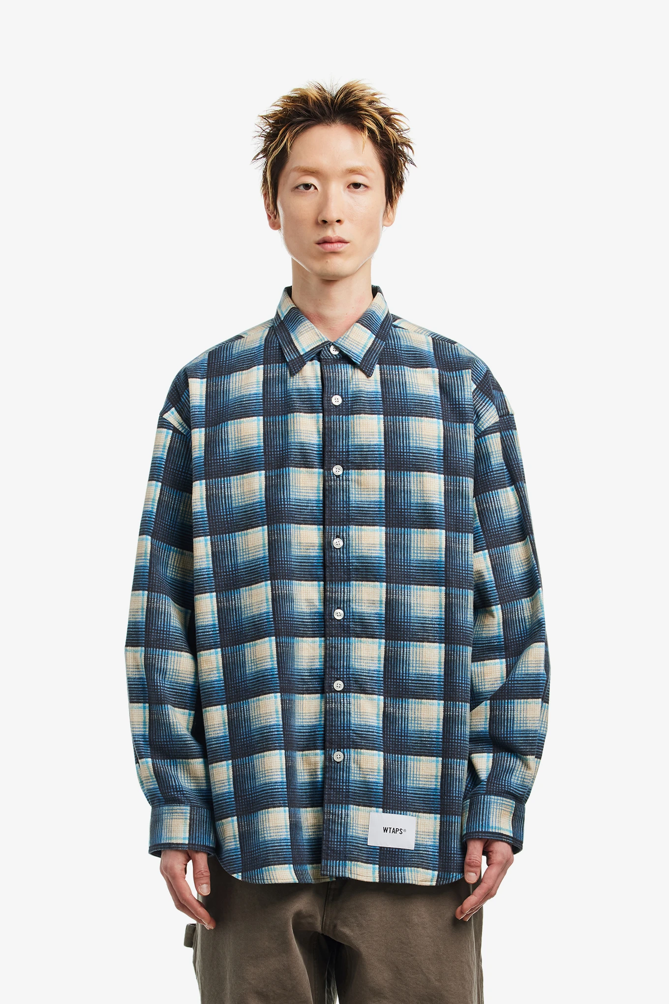 TXT 02 / LS / COTTON. FLANNEL. TEXTILE. OF-WTAPS-400000 | 웍스아웃