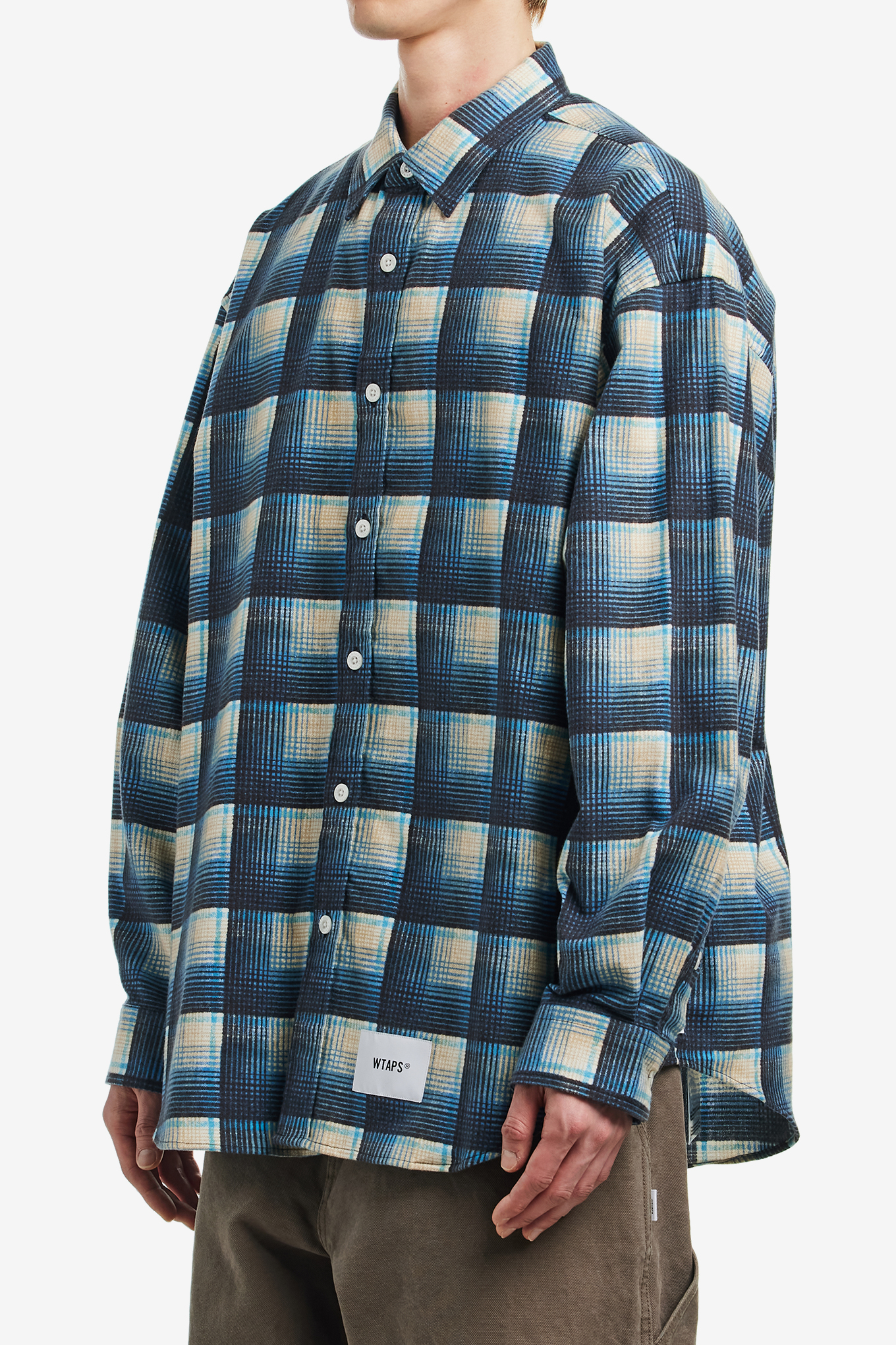 TXT 02 / LS / COTTON. FLANNEL. TEXTILE. OF-WTAPS-400000 | 웍스아웃