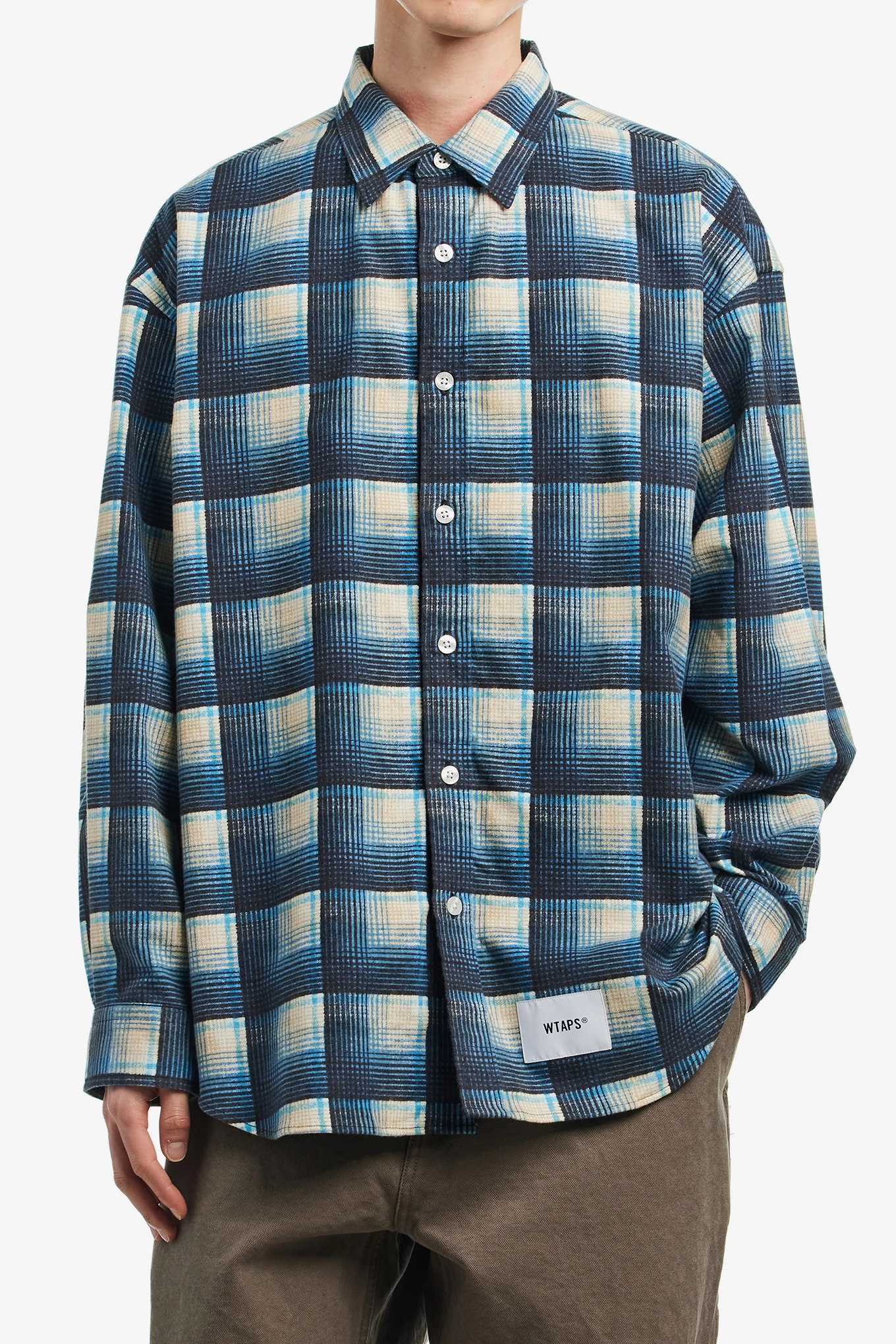 TXT 02 / LS / COTTON. FLANNEL. TEXTILE. OF-WTAPS-400000 | 웍스아웃