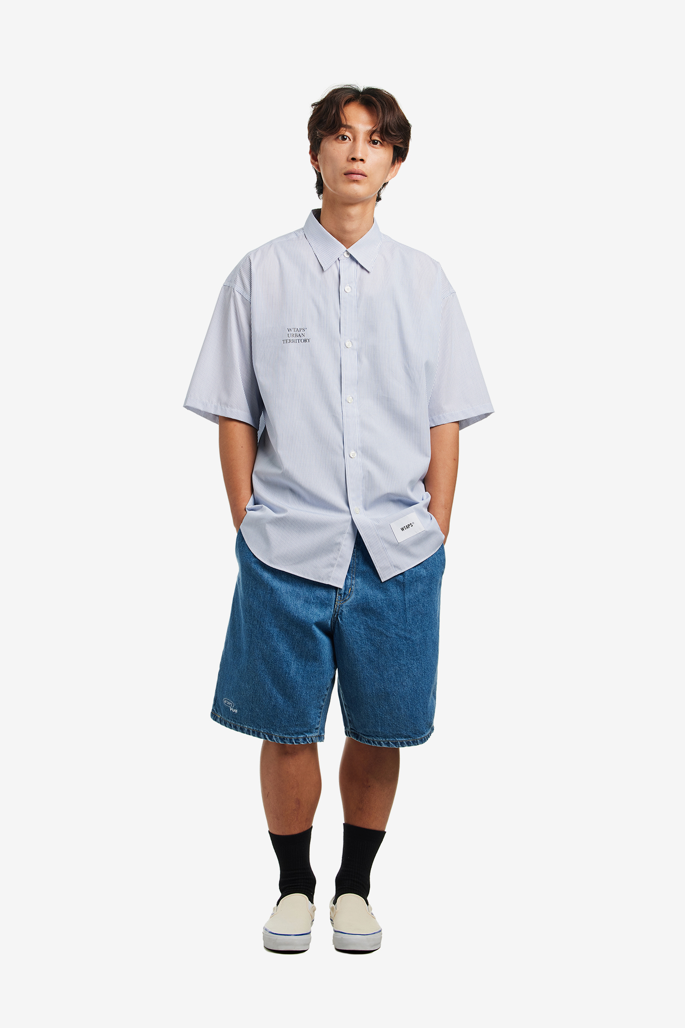 BLUES STRAIGHT / SHORTS / COTTON. DENIM-WTAPS-225000 | 웍스아웃