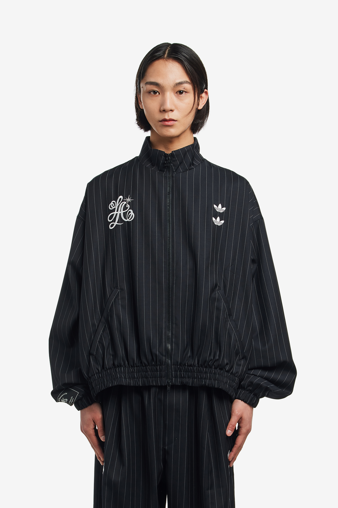 CHAVARRIA PINSTRIPE TRACK JACKET-ADIDAS-439000 | 웍스아웃