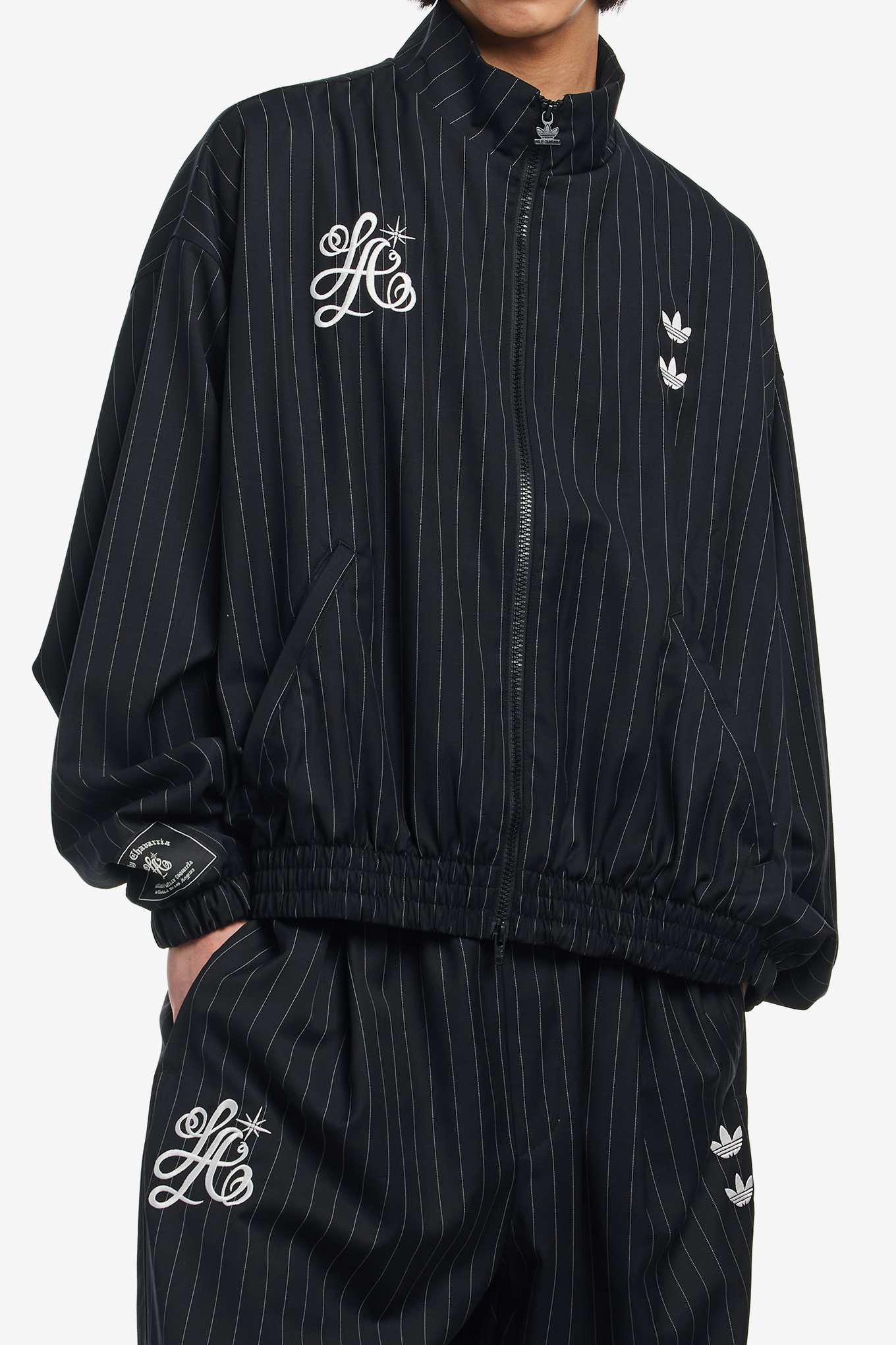 CHAVARRIA PINSTRIPE TRACK JACKET-ADIDAS-439000 | 웍스아웃